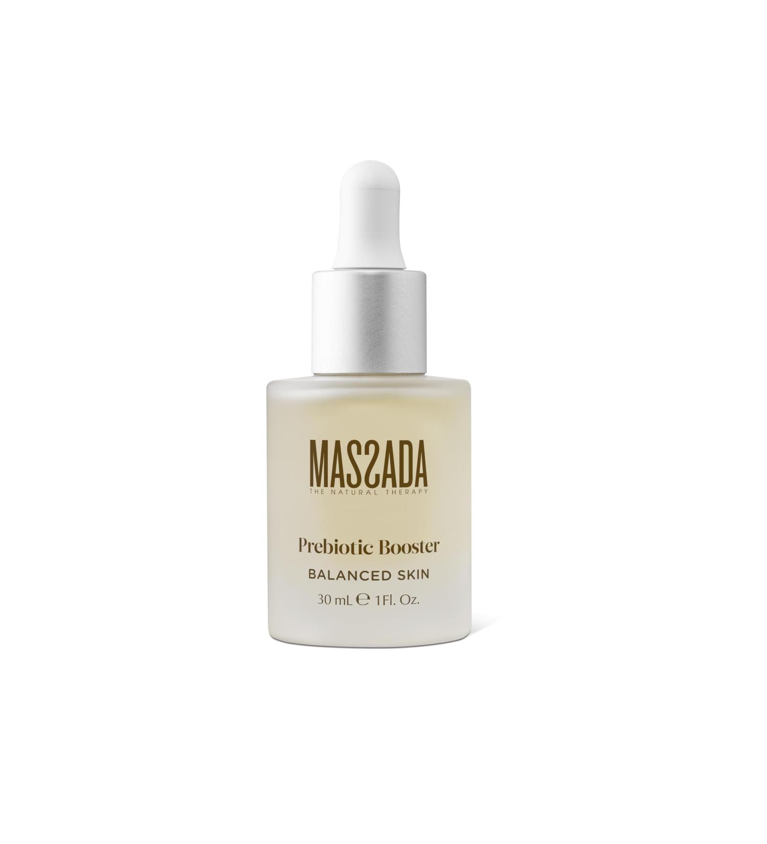 Massada Prebiotic Facial Serum for women Anti-aging Hydrating & Age-Defying Serum | Vegan Hyaluronic Acid Marine Prebiotics & Vegetal Osmolite | Soothes & Rebalances Skin 1.0 fl. Oz - Buy Online on GoSupps.com