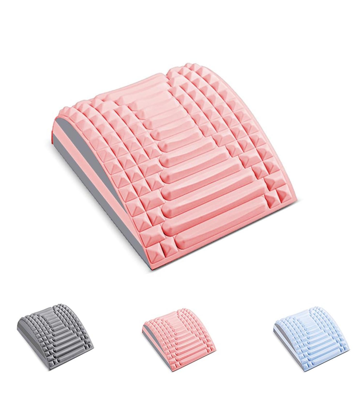 Align Neck & Back Extensor: 2-in-1 Massager & Stretcher for Pain Relief - Pink Back Trainer & Stretch Device - Buy Online on GoSupps.com