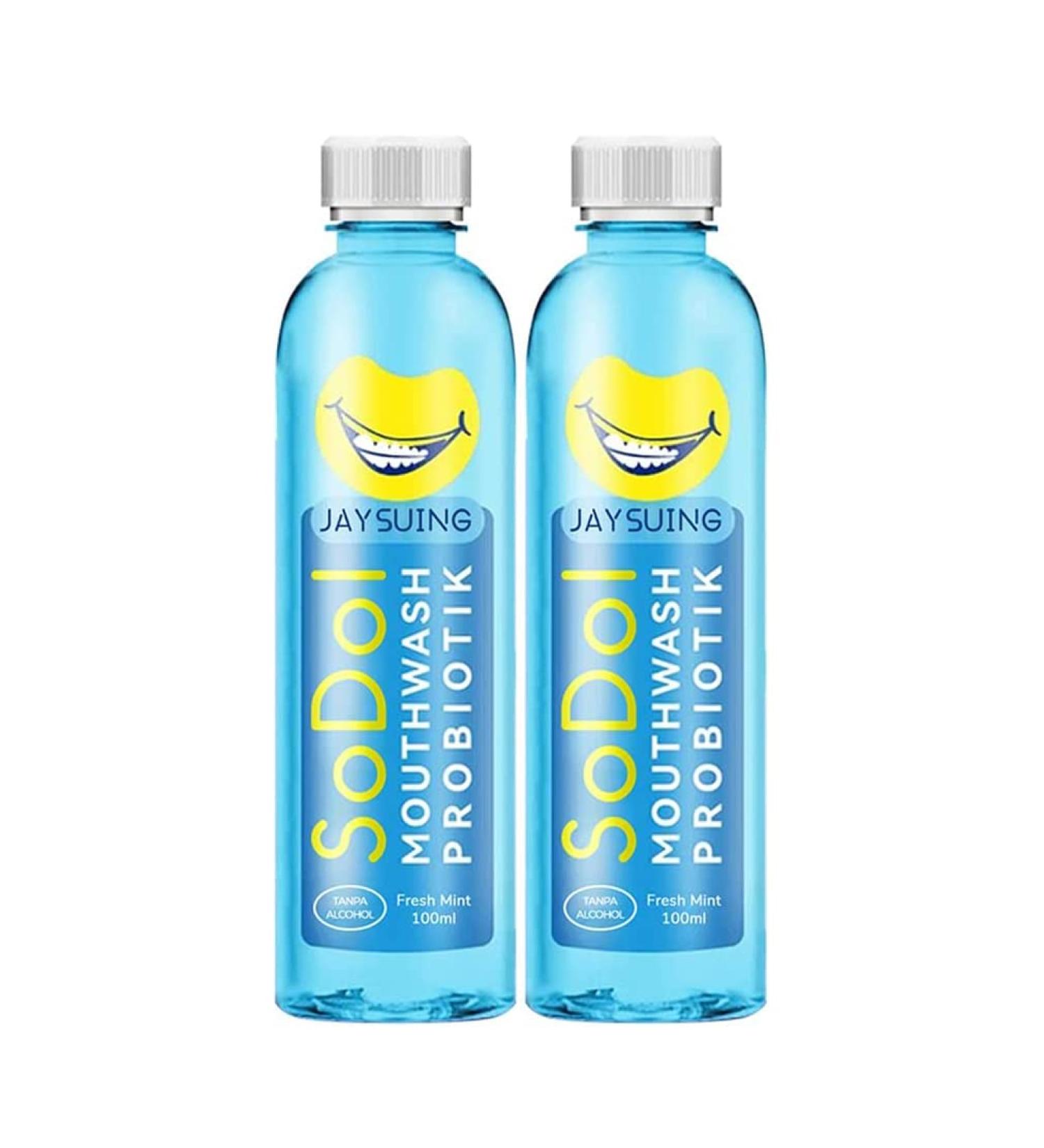 Shinyteeth Mouthwash (2PCs) - Tartar Removal & Teeth Whitening - Fresh Mint Flavor for Optimal Oral Care - Buy Online on GoSupps.com