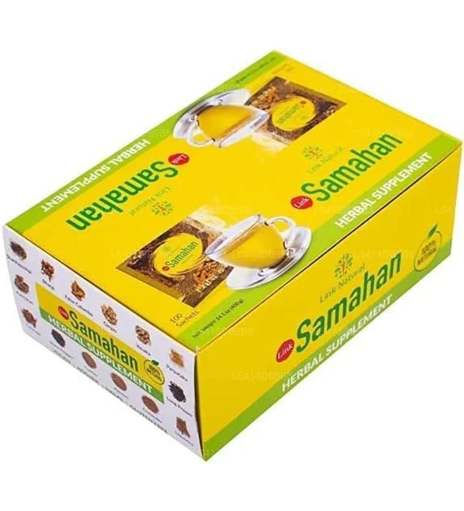  SIRIMAL Link Samahan Pack of 200 sachets of natural herbal Ayurvedic drink 4g - Buy Online on GoSupps.com