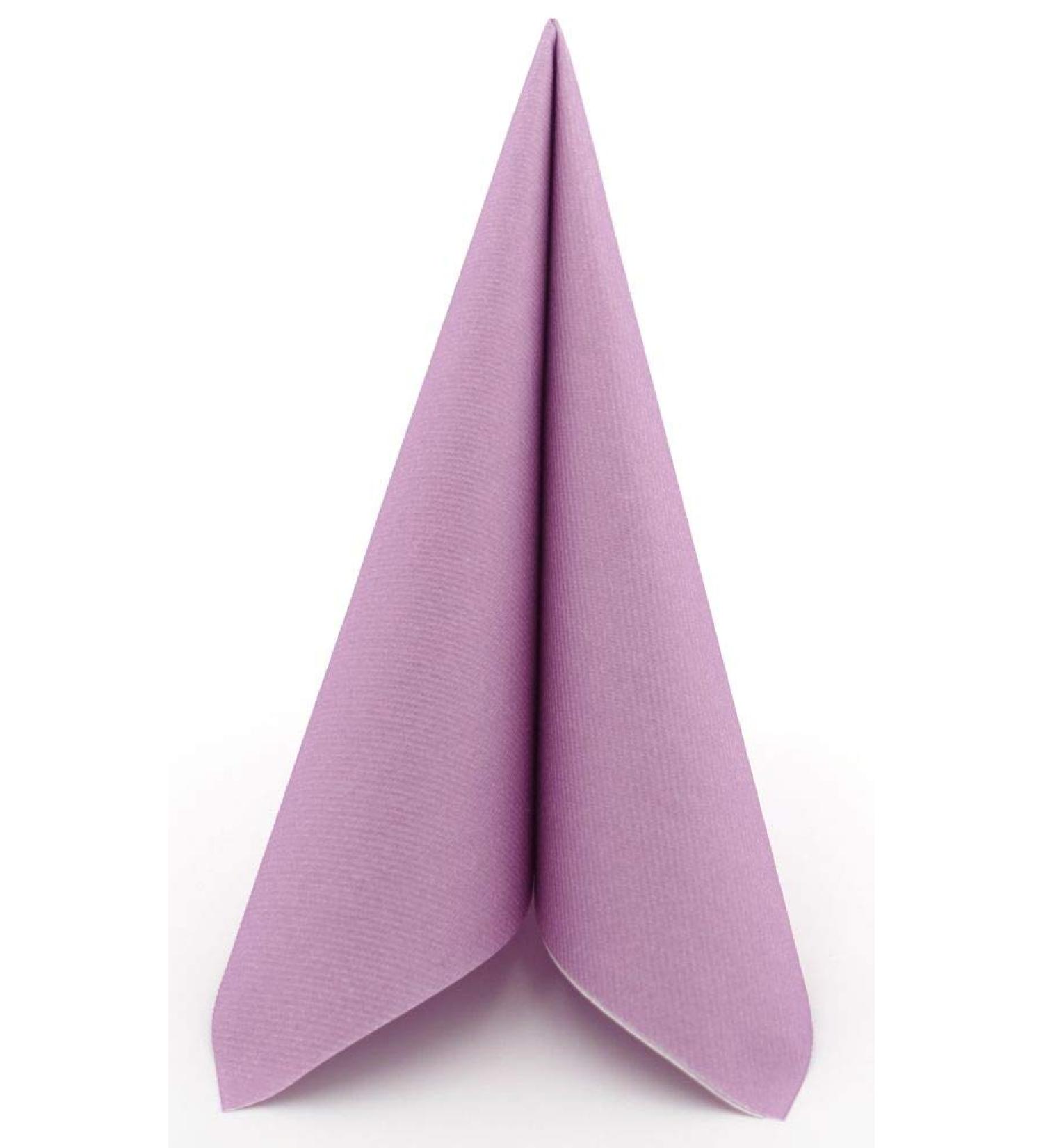 50 APARTina Fabric-Like Airlaid Napkins - Pastel Purple 33x33 cm | Premium Quality for International Shipping - Buy Online on GoSupps.com