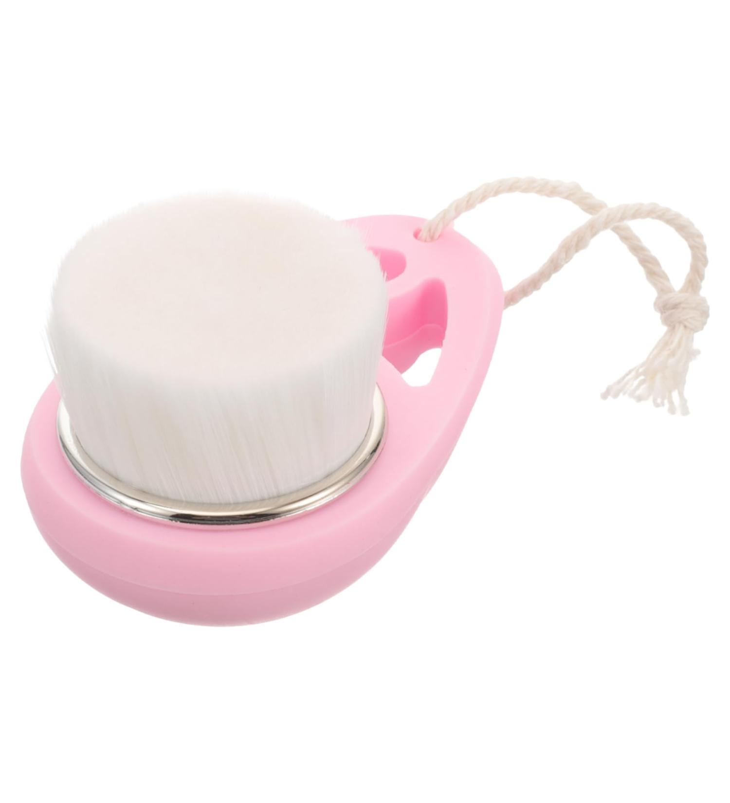 FOMIYES Silicone Face Washing Brush Facial Scrubber Exfoliator Facial Cleansing Brush Manual Face Scrubber Face Exfoliating Brush Face Brush Cleaning Brush Artificial Fiber Double Sided - Buy Online on GoSupps.com