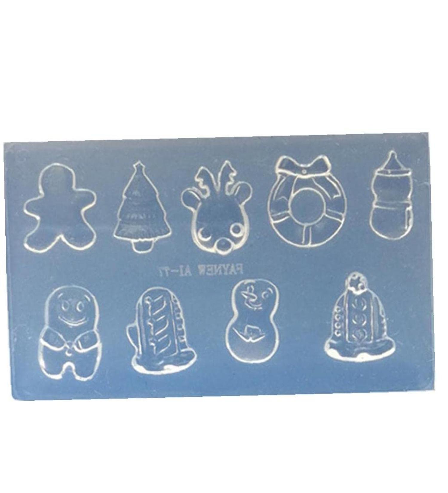 Christmas Nail Stamping Kits - DIY Silicone Design Tools & Image Plates for Stunning Manicures - Buy Online on GoSupps.com