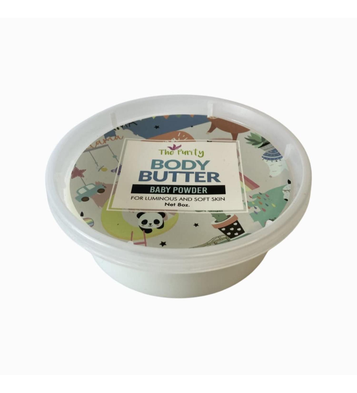 The Purity Body Butter - Baby Powder - 8 oz (Pack of 2)