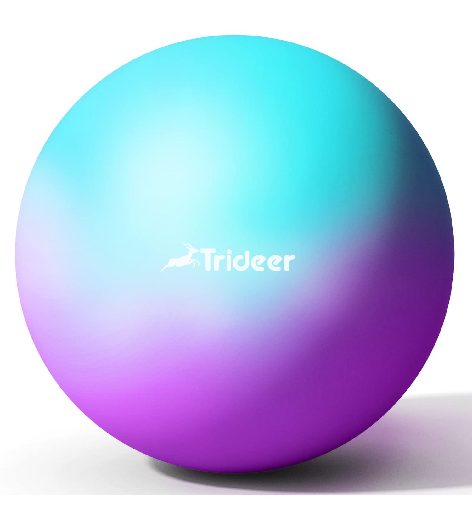 Trideer Dreamy Exercise Ball 65cm - Yoga Ball for Home Gym, Desk Chair - Fitness & Physical Therapy - Quick Pump Included - Buy Online on GoSupps.com