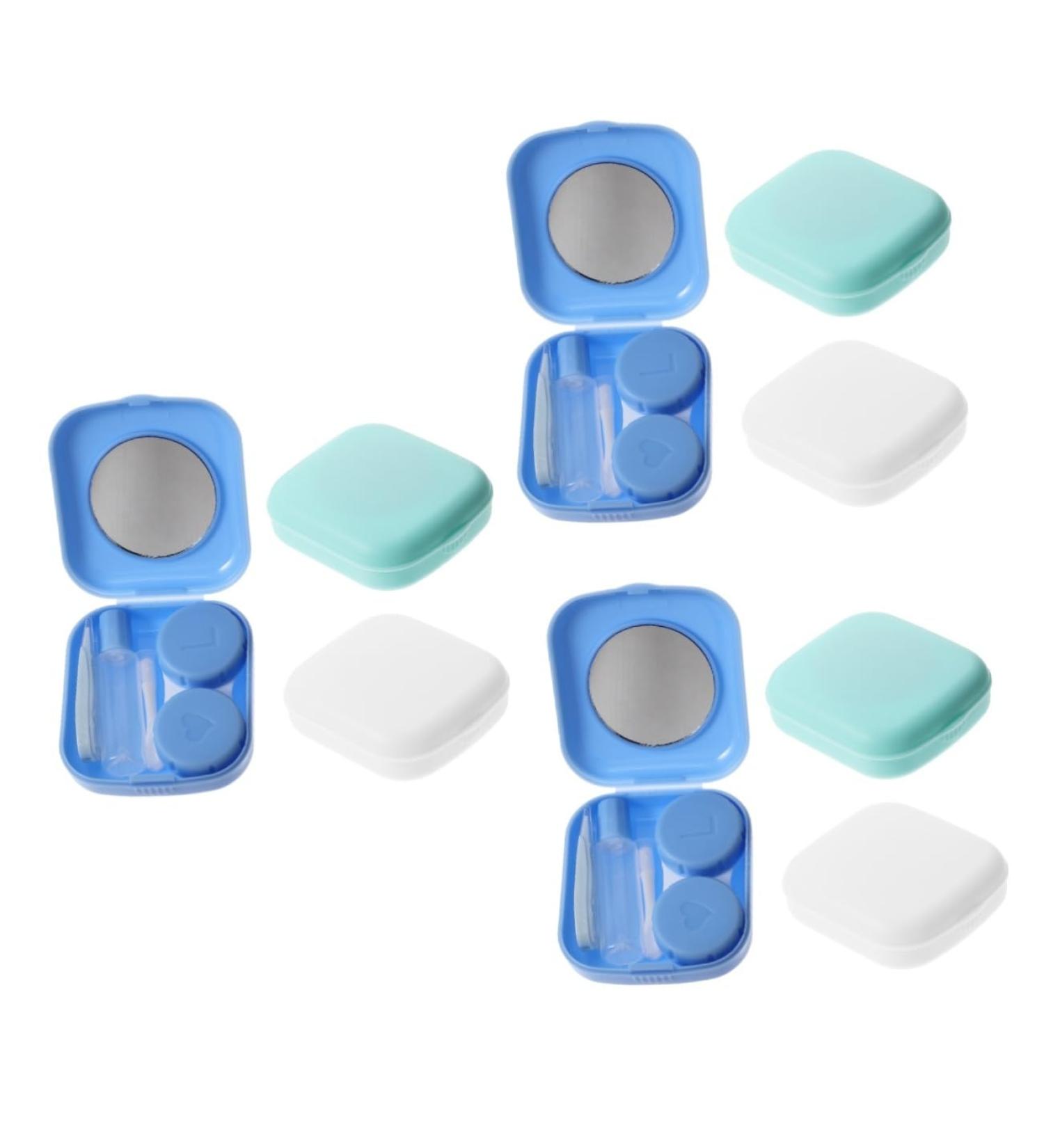 Buy Gatuida 9-Sentence Contact Lens Container Set | Portable Colored Glasses Case & Organizer for Travel | International Shipping Available - Buy Online on GoSupps.com