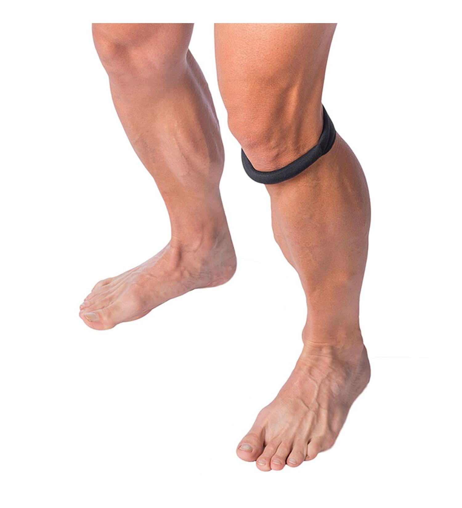 Cho-Pat Original Knee Strap - Patella Support for Runner's Knee, Jumper's Knee, Osgood-Schlatter's, and Chondromalacia - Black, Medium - Buy Online on GoSupps.com