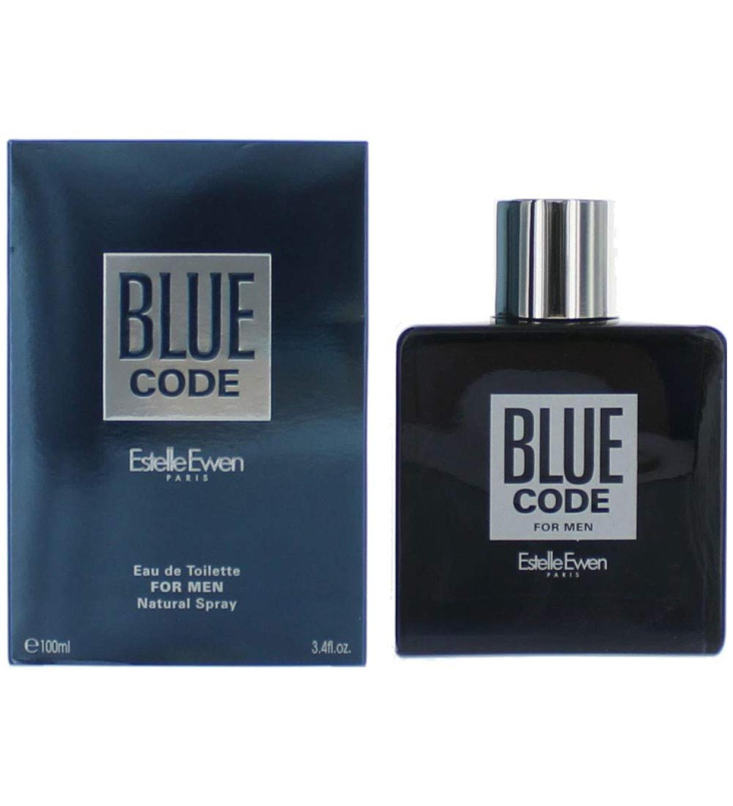 Blue Code by Estelle Ewen 3.4 oz Eau De Toilette Spray for Men