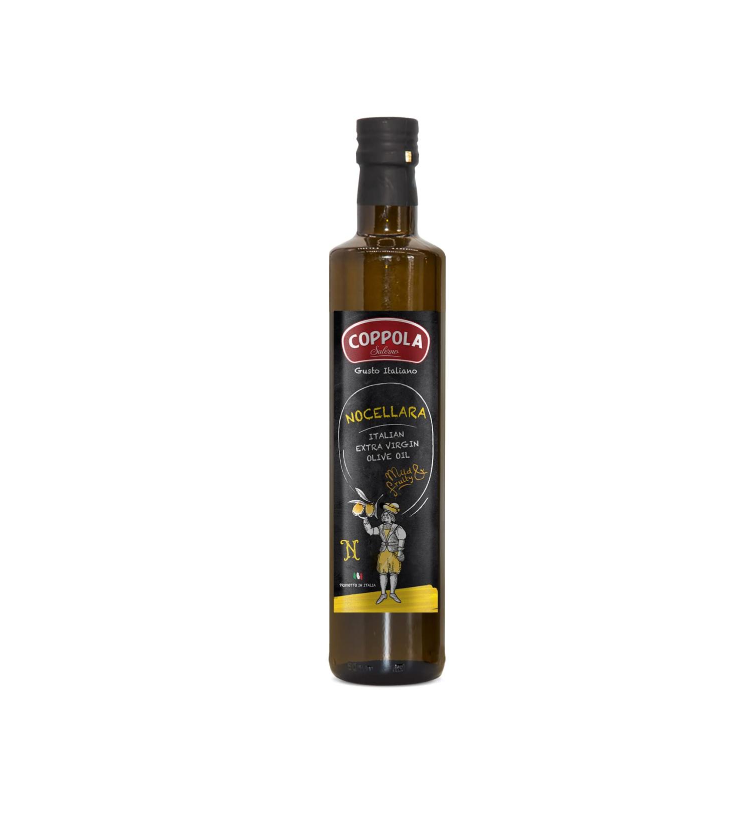 Coppola Monocultivar Nocellara Extra Virgin Olive Oil 500ml Nocellara EVOO - Buy Online on GoSupps.com