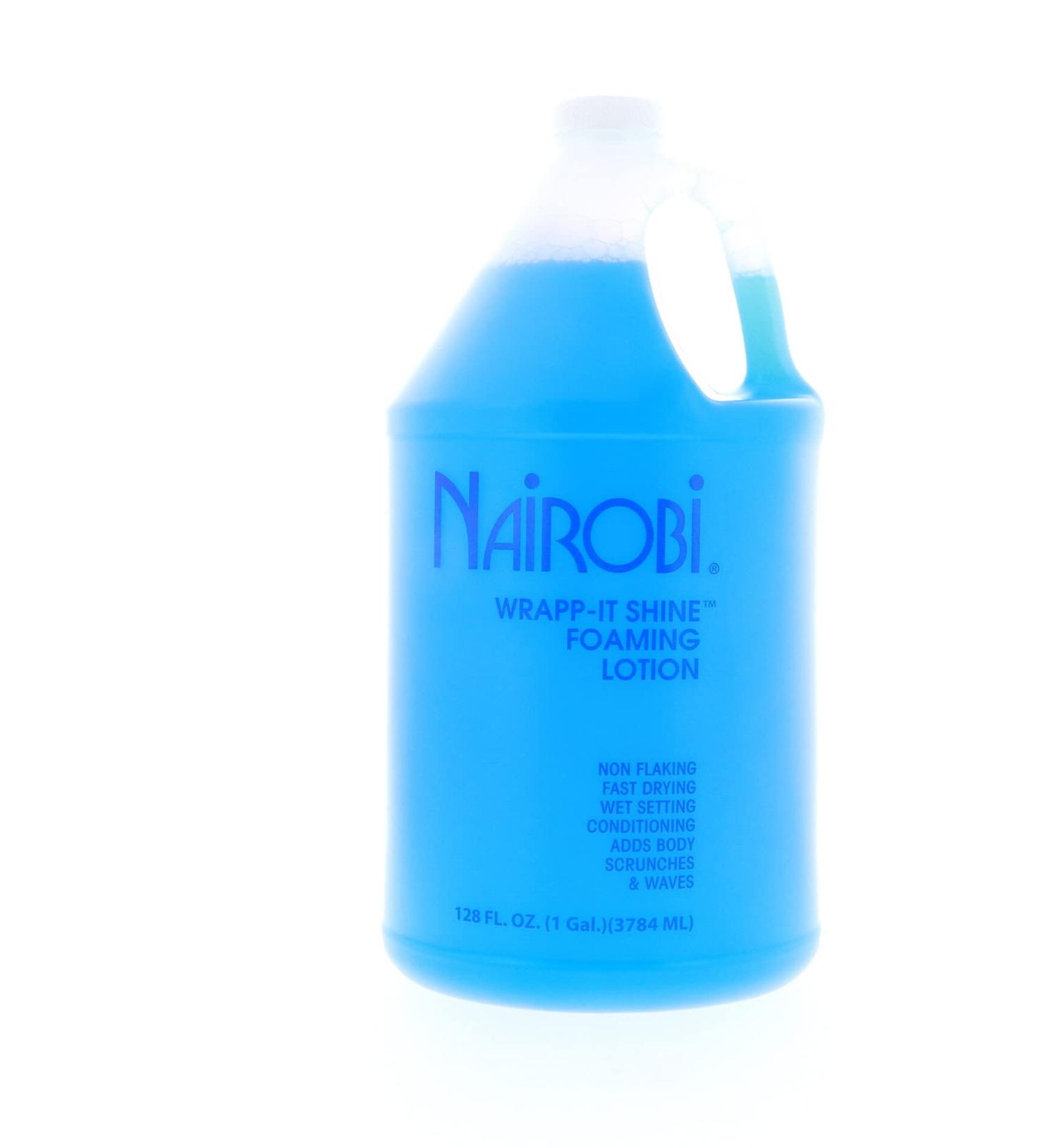 Nairobi Wrapp-It Shine Foaming Lotion 3.8L - Premium Hair Care for International Shipping - Buy Online on GoSupps.com