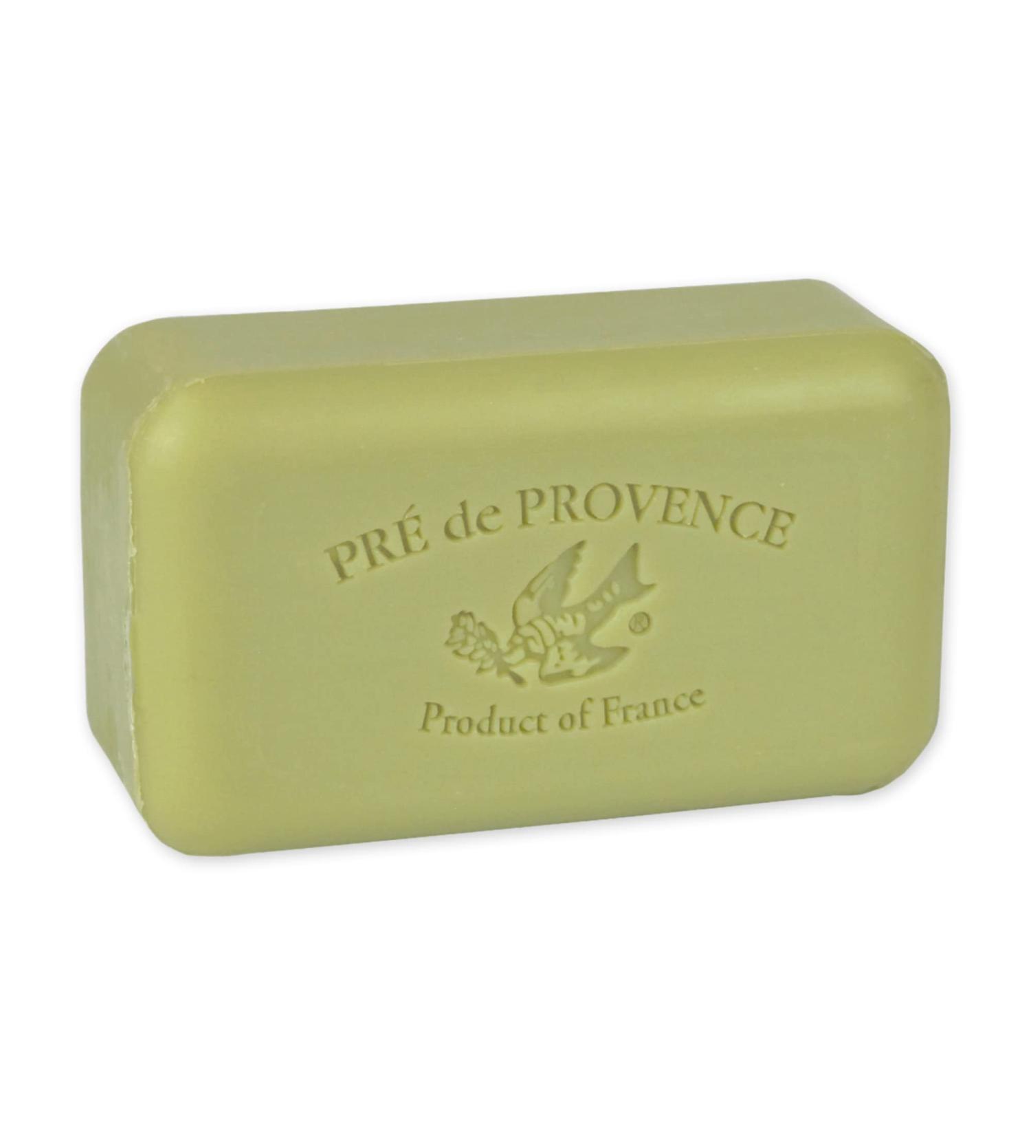 Pre de Provence Artisanal Green Tea Soap Bar - 5.3 oz | Organic Shea Butter, Quad Milled French Skincare for Moisturizing Lather - Buy Online on GoSupps.com
