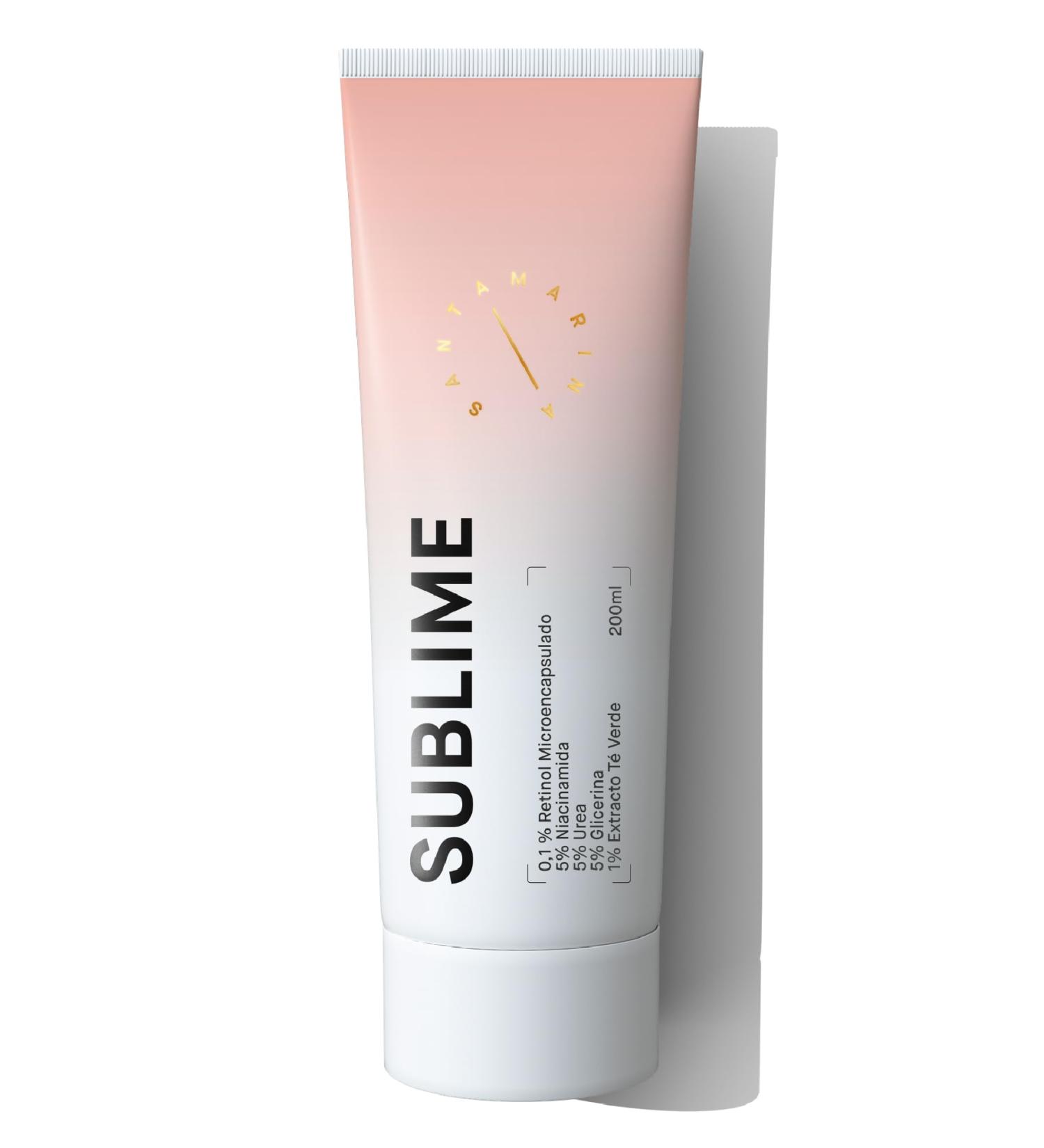 SANTAMARINA Santamarina Cosmetics Intensive Anti-Aging Body Moisturizer SUBLIME - Intensive anti-aging cream - Improves texture reduces signs of aging and evens skin tone - 200 ml