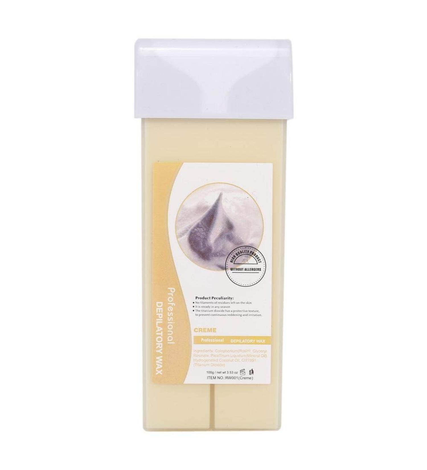 100g Professional Depilatory Wax | Rose Waxing Cream for Facial & Body Hair Removal | Fast & Effective International Shipping - Buy Online on GoSupps.com