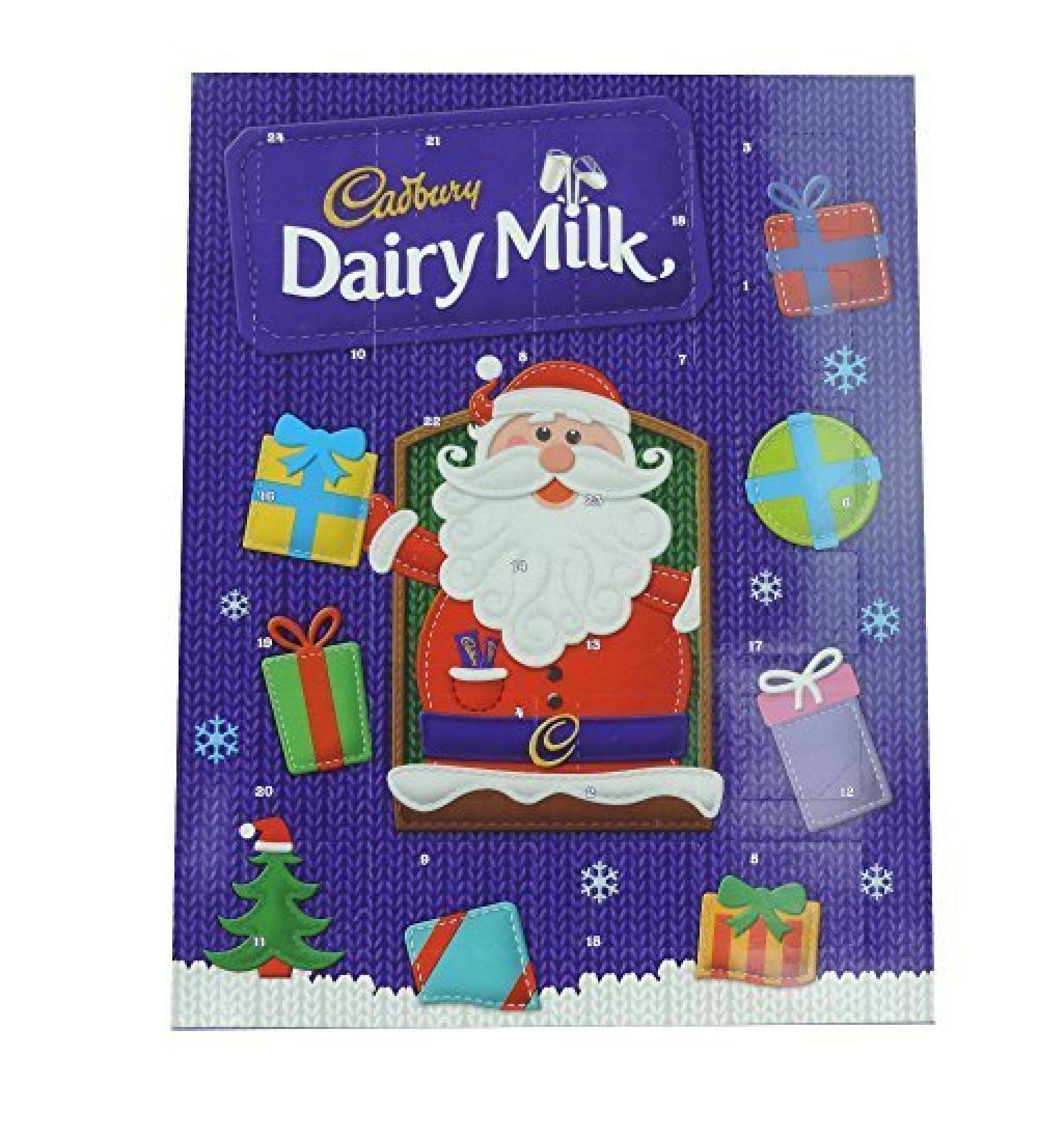 Cadbury Cadbury Dairy Milk Christmas Chocolate Advent Calendar 90g by Cadbury