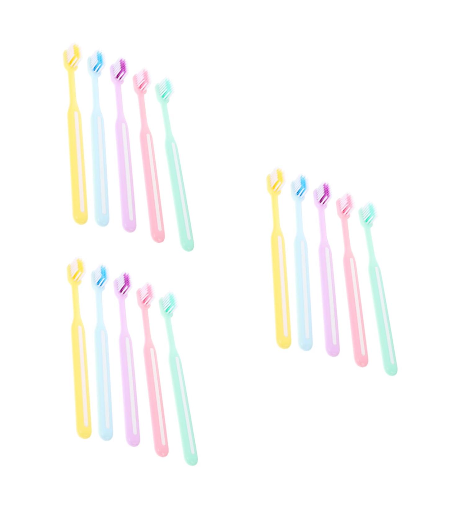 JECOMPRIS 15S Toothbrush Set - Travel Tooth Hygiene Accessories for Men & Women - Folding Toothbrush with Toothpaste - Multi-Color Options - Buy Online on GoSupps.com