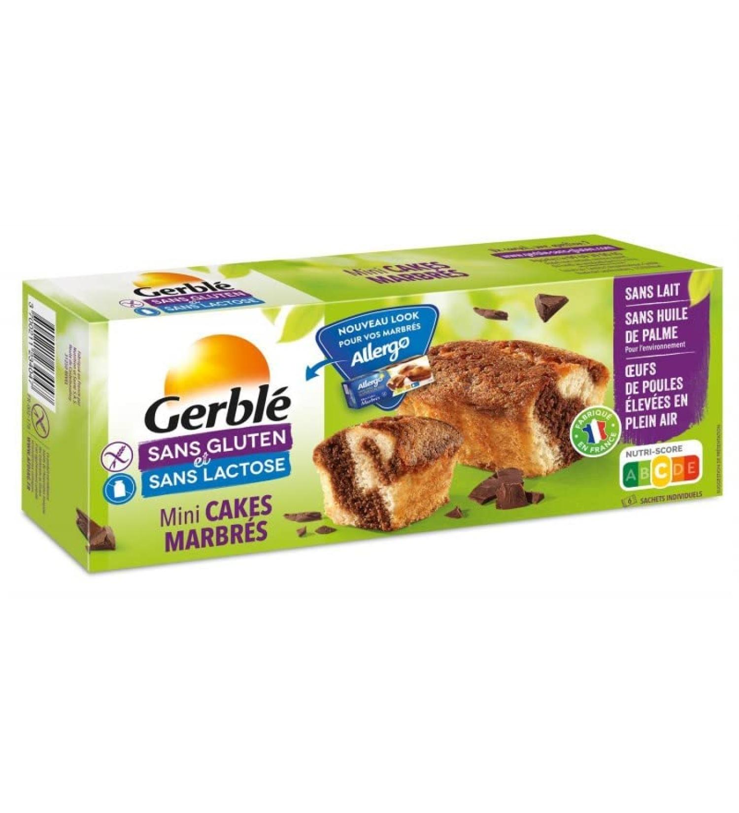 ALLERGO - Mini Cakes Marbr s Sans Gluten 200G - Lot De 3 - Offre Special - Buy Online on GoSupps.com