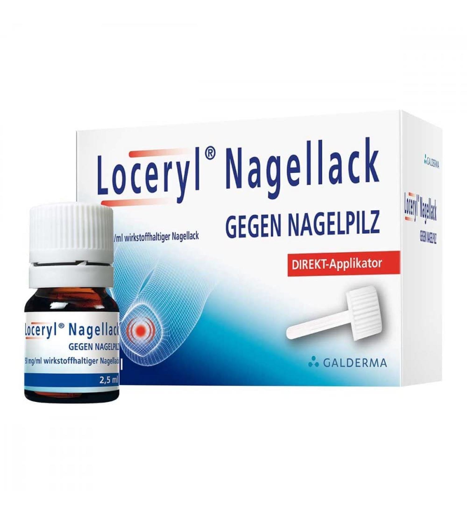 Galderma Loceryl Nail Polish - 2.5ml Anti-Fungal Treatment | International Shipping Available - Buy Online on GoSupps.com