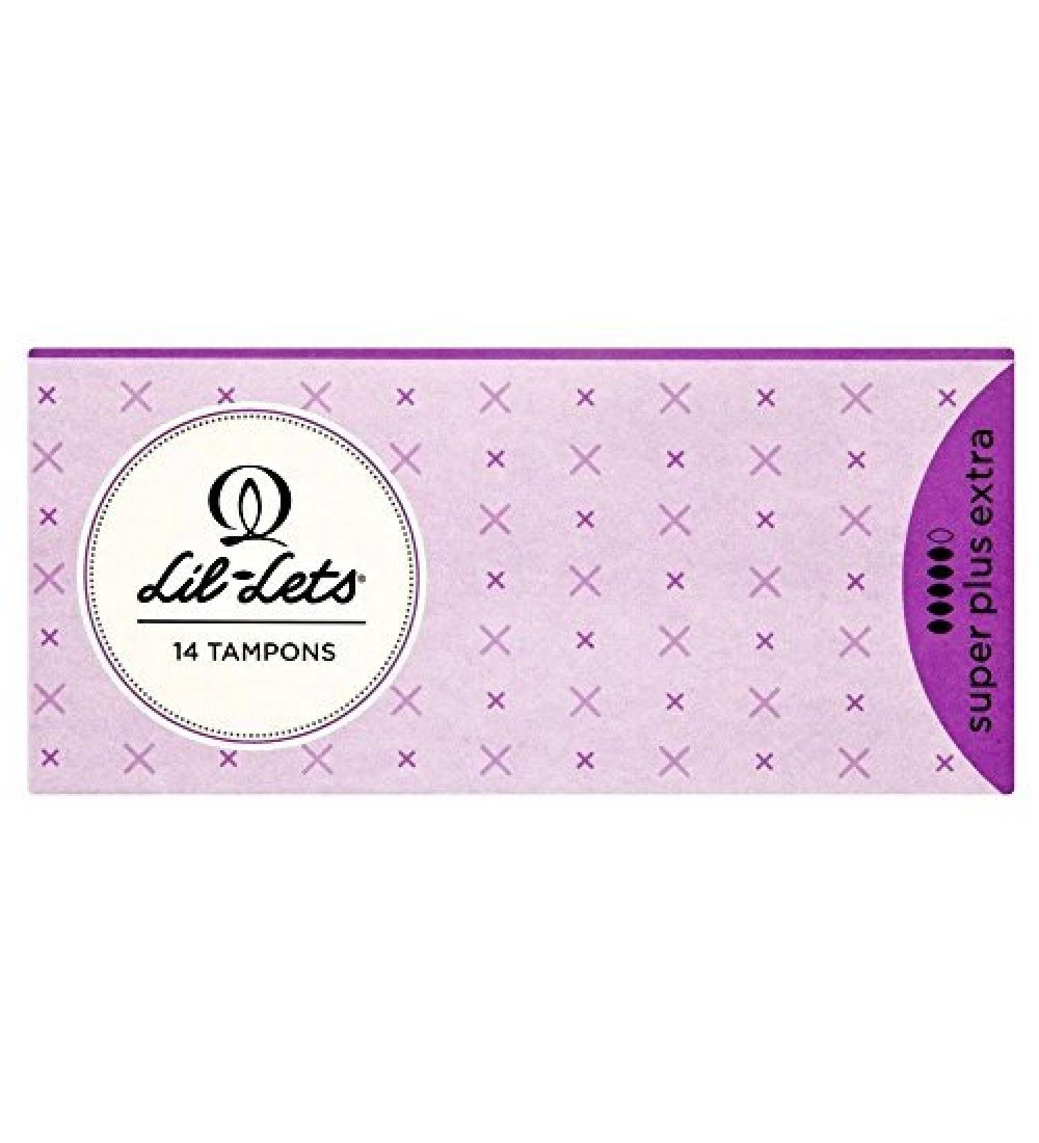 Lil-lets Tampons Super Plus Extra (14) by Lil-Lets
