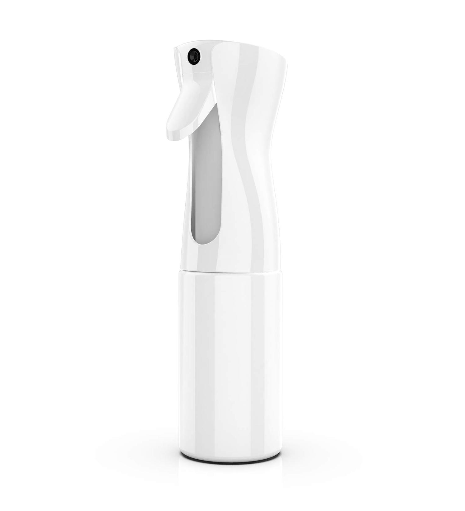 GeeRic Hair Spray Bottle 200ml Continuous Water Mister Spray Bottle Empty Fine Mist Salon Hairdressing Spray Bottle for Curly Hair Styling Plants Pets Home Clean 7.05oz/200ml White 200 ml White - Buy Online on GoSupps.com