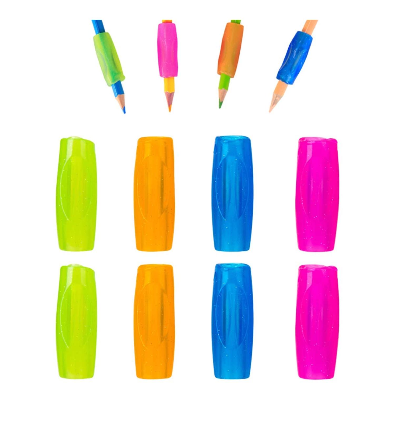 DoGeek Ergonomic Writing Aids - 8 Pack Silicone Pen Grips & Holders for Comfort and Control - Buy Online on GoSupps.com