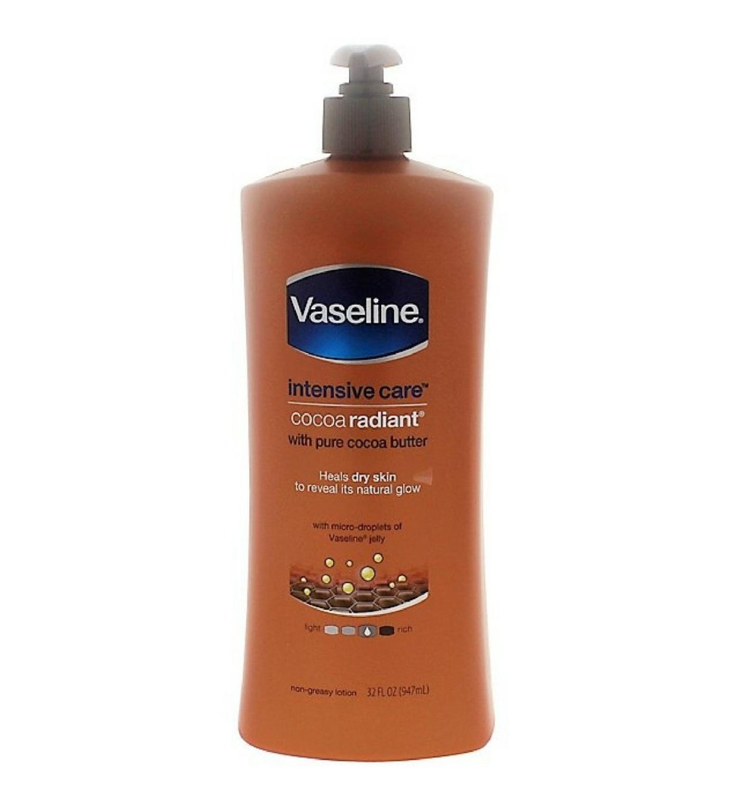 Vaseline Intensive Care Cocoa Radiant Lotion 32 oz