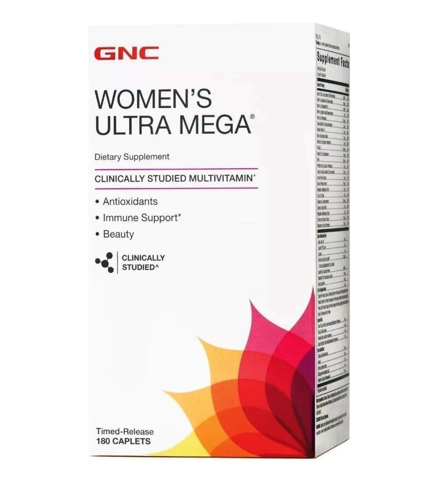 GNC Womens Ultra Mega 180 caplets