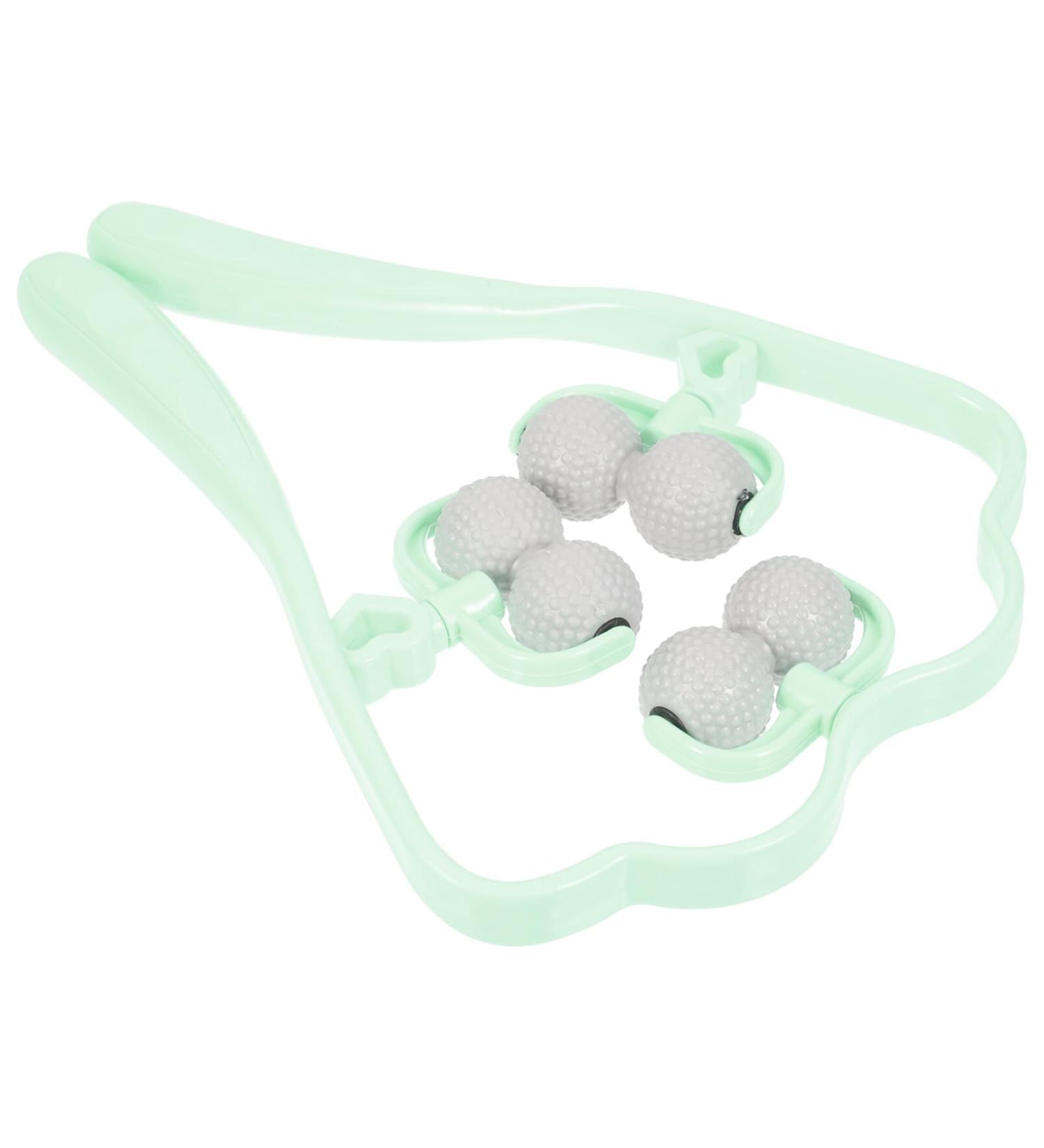 Gleavi Neck Massage Device - 6 Ball Manual Massager for Neck Shoulders & Back | Deep Tissue Relief & Tension Relief - Buy Online on GoSupps.com