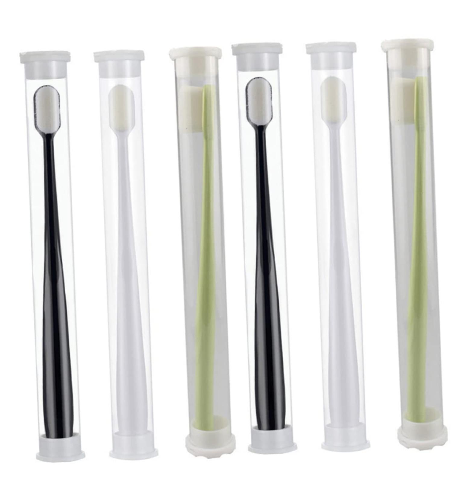 Frcolor 6-Piece Nano Toothbrush Set for Pregnant Women - Ultra-Fine Bristles Manual Toothbrushes & Dental Accessories - Buy Online on GoSupps.com