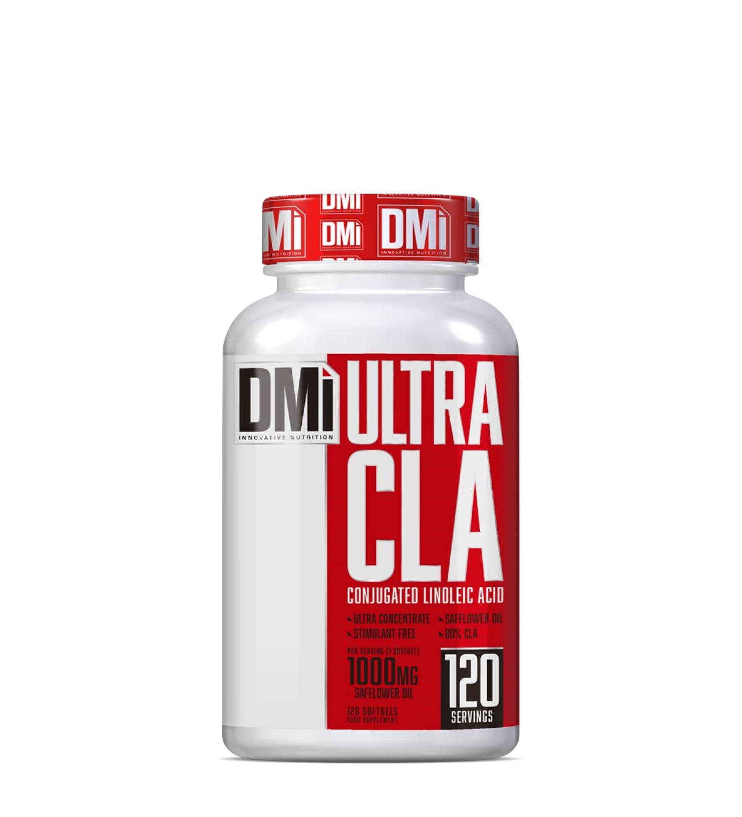 Buy DMI ULTRA CLA - Safflower Oil Softgels (1000 mg) | Conjugated Linoleic Acid - 120 Pearls - International Shipping Available - Buy Online on GoSupps.com