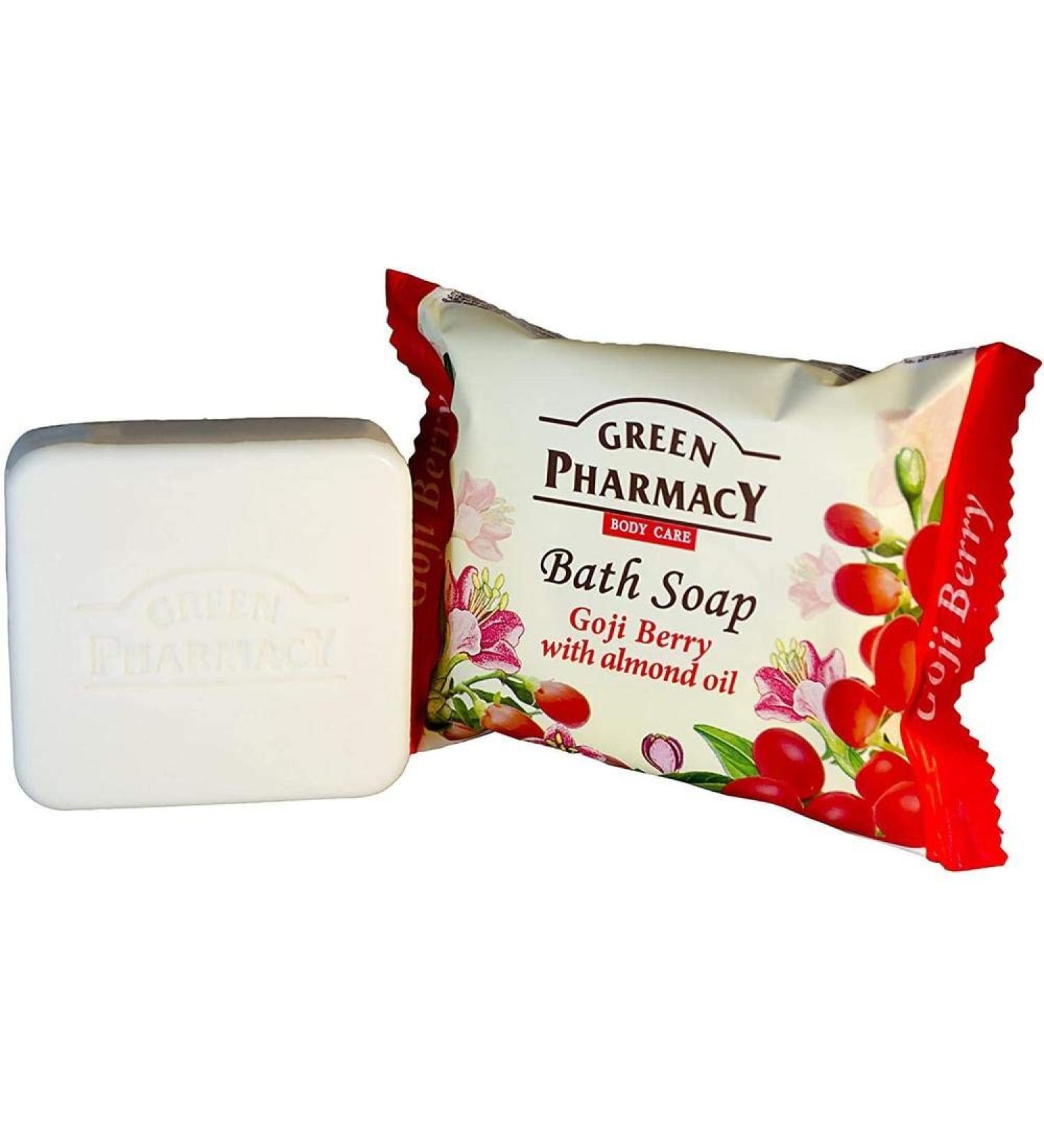 GREEN PHARMACY Green Pharmacy Goji Berries Cream Soap & Almond Oil 100g