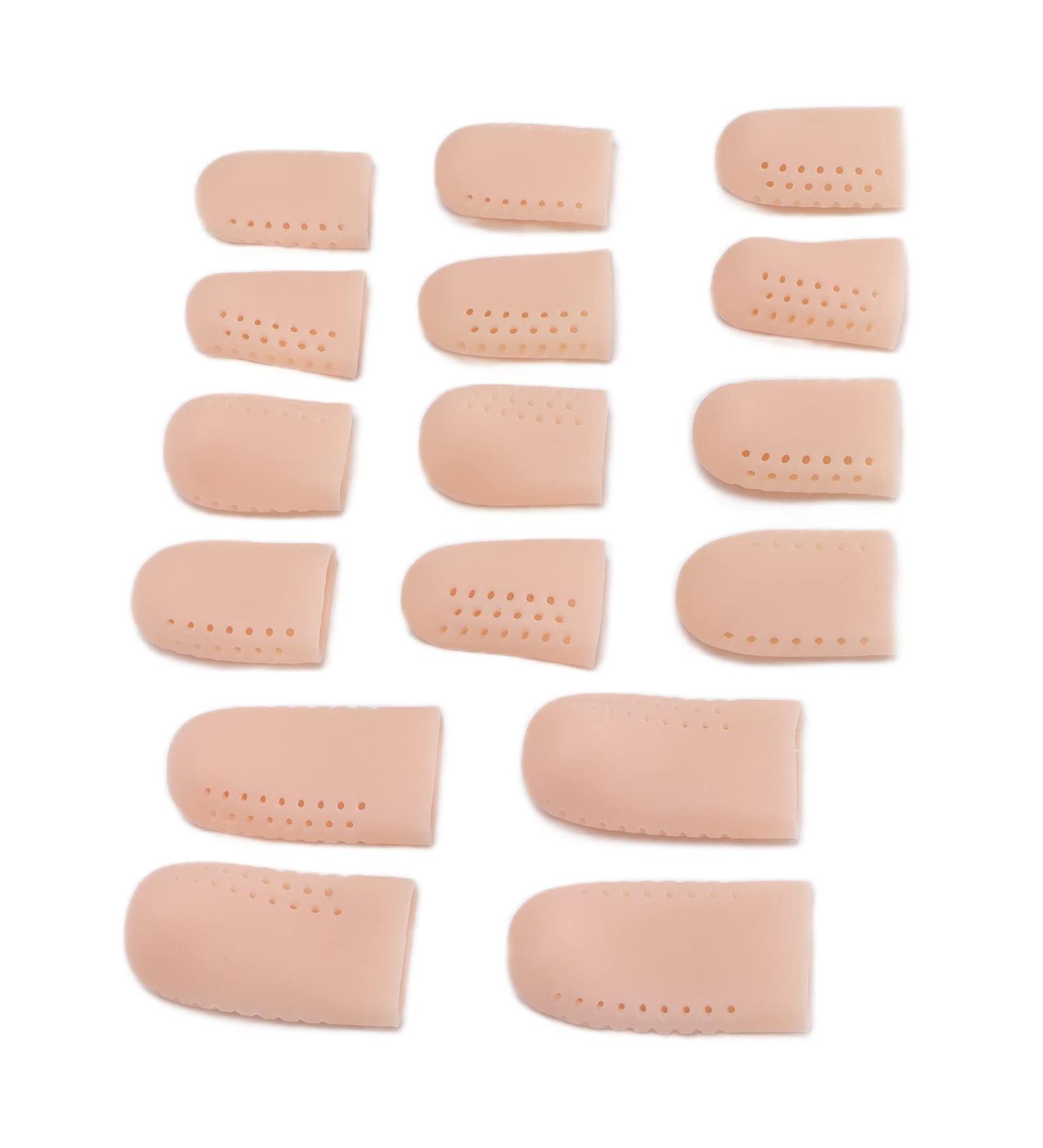 16pcs Breathable Gel Toe Caps - Comfortable Protection for Men Women & Kids - International Shipping Available - Buy Online on GoSupps.com