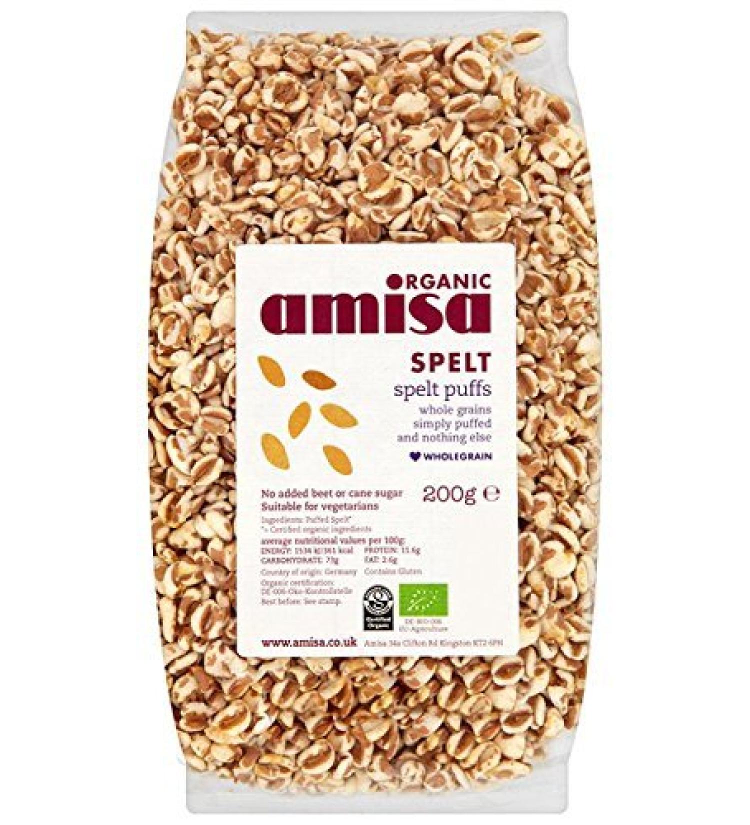 Amisa Pack of 5 organic sponges 200 g