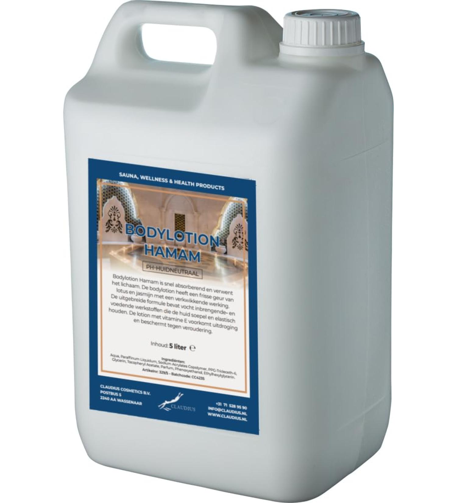 Claudius Bodylotion Hamam 5 liter