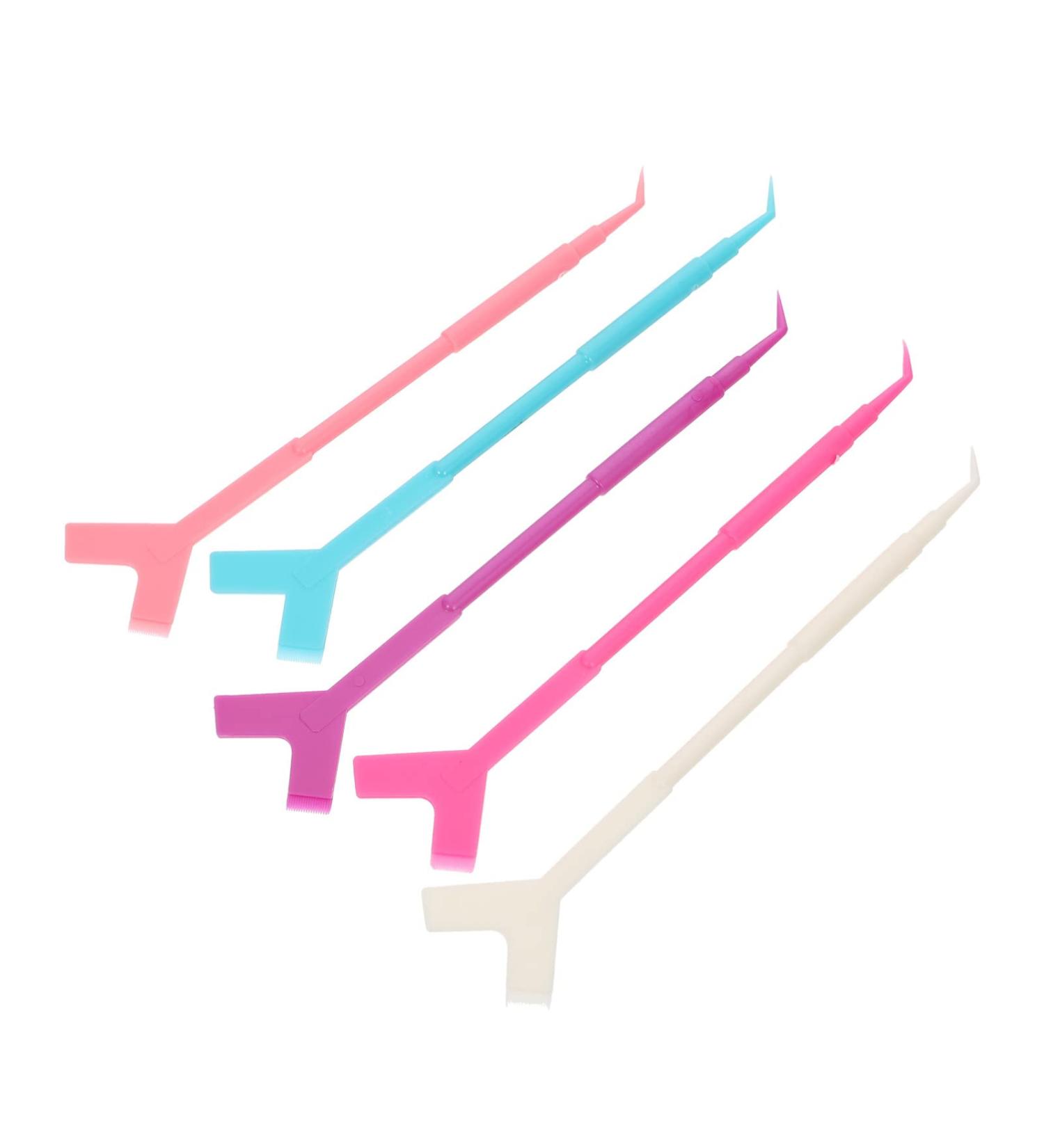 MAGICLULU 50pcs False Eyelash Tools - Y-Shaped Mascara Brush Lash Lift Rod & Eyelash Curling Tools for Perfect Lash Extensions & Perms - Buy Online on GoSupps.com