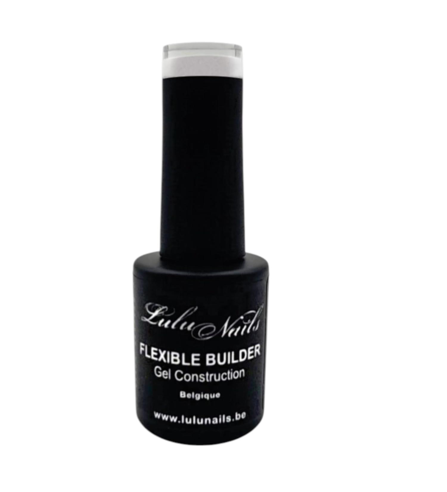 LuluNails Flexible Builder Gel 10ml Transparent Clear 06 HEMA and TPO free Self-leveling For strengthened nails