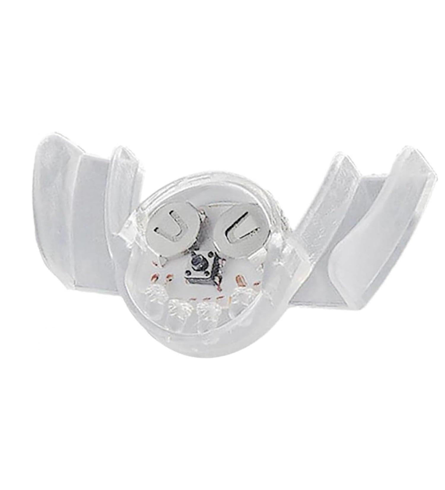 Shop Clicitina Halloween Glitter Tooth Replacement | Glow-in-the-Dark Novelty Teeth & Braces - BUQ27 White - Buy Online on GoSupps.com