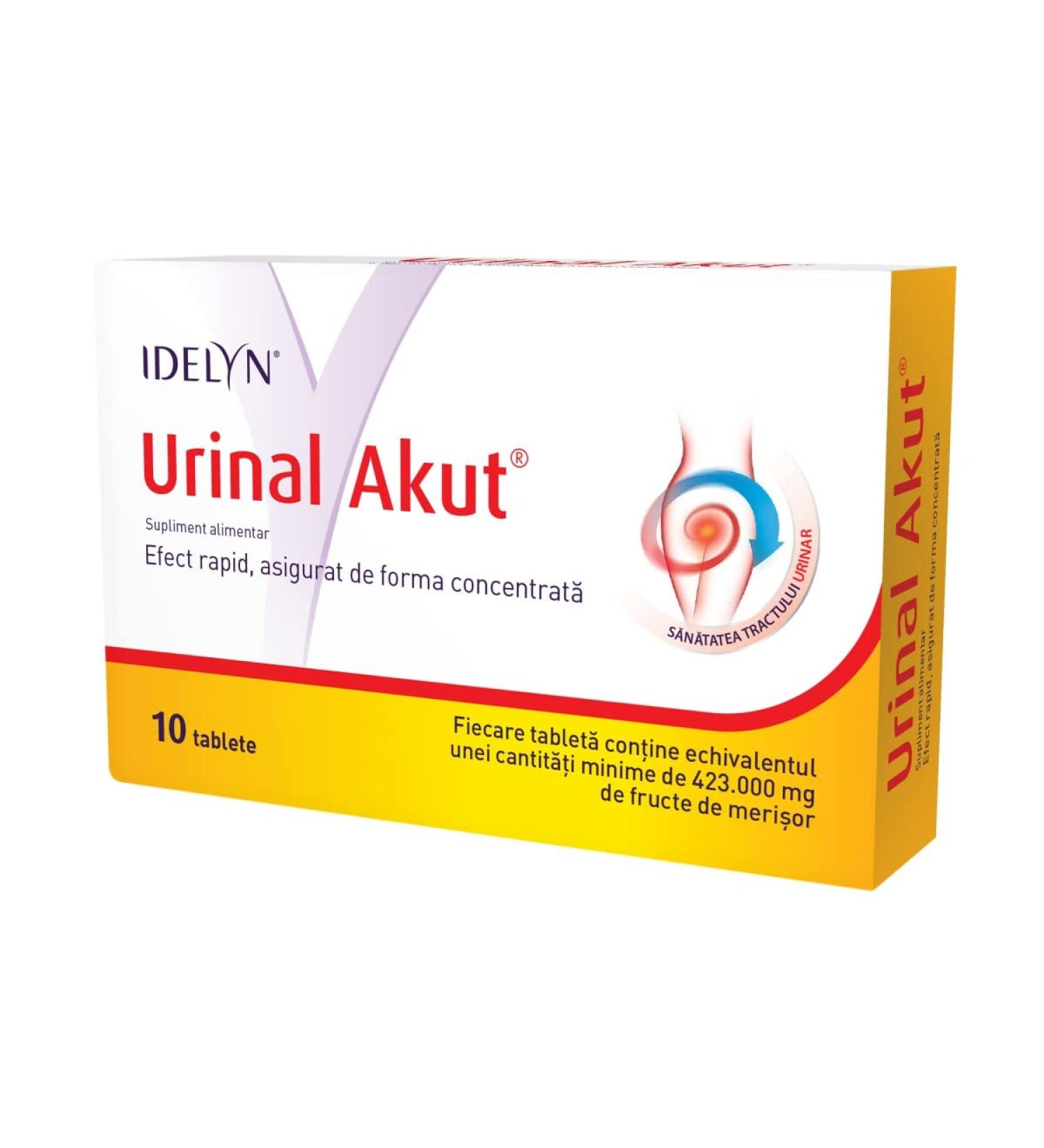 Urinal Akut 10 Tablets for Problems with Urinary / Cystitis / Prostate Problems