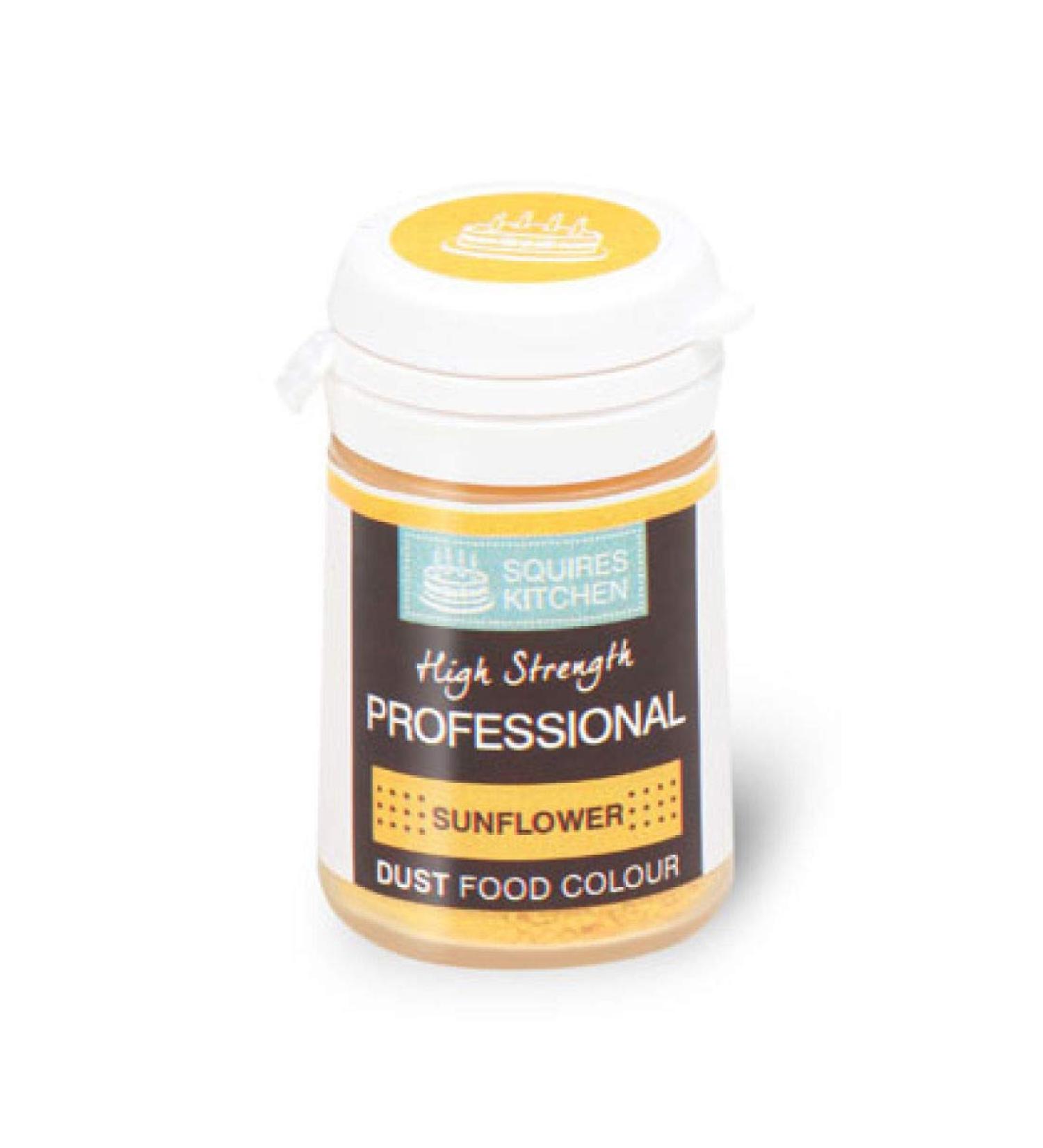 Squires Kitchen Professional Food Colour Dust - Sunflower 4g