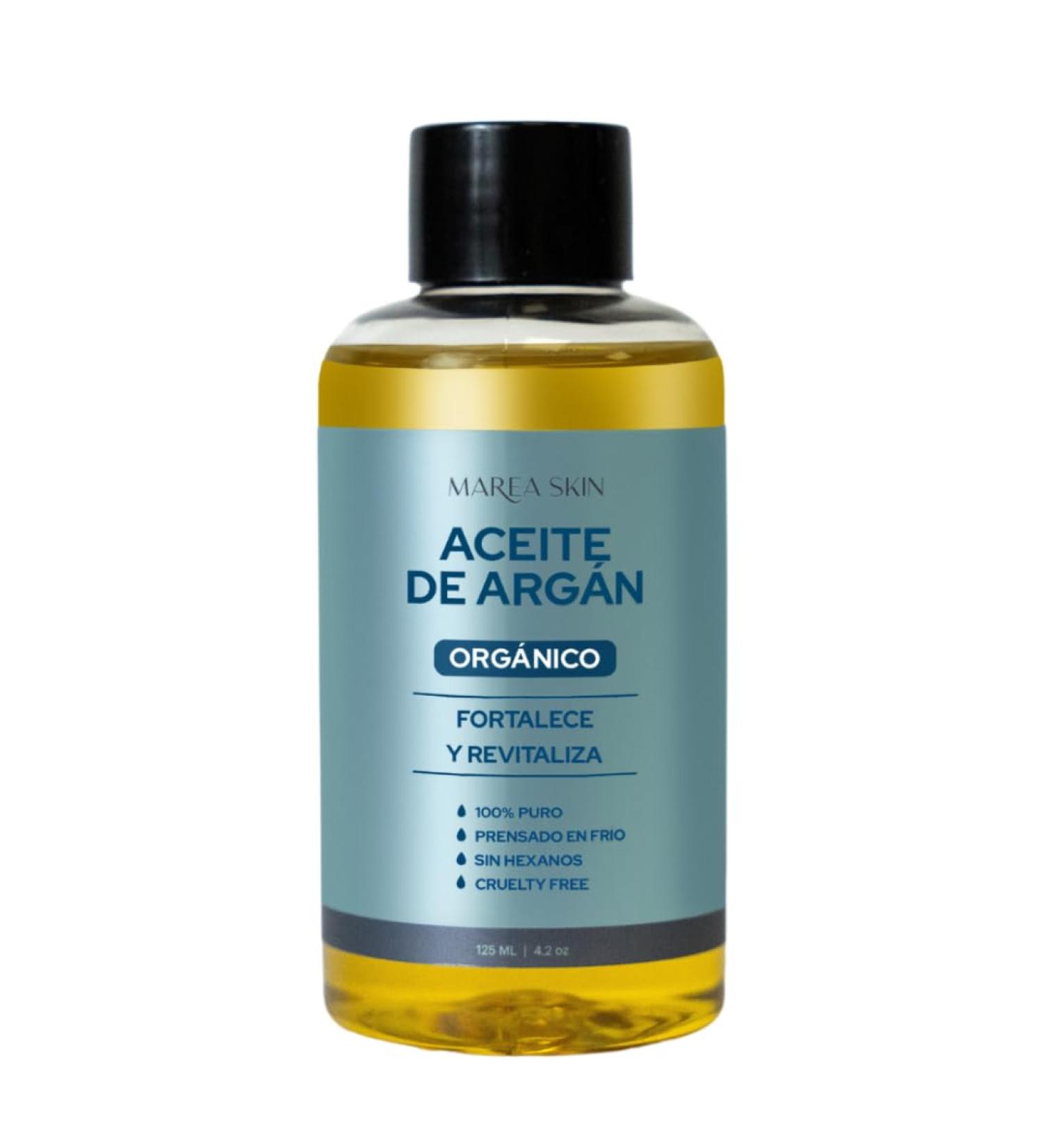 100% Pure Organic Argan Oil - Cold Pressed Hexane-Free | Club Marea | For Damaged Hair & Dry Skin | 90-Day Guarantee - 4.22 oz - Buy Online on GoSupps.com