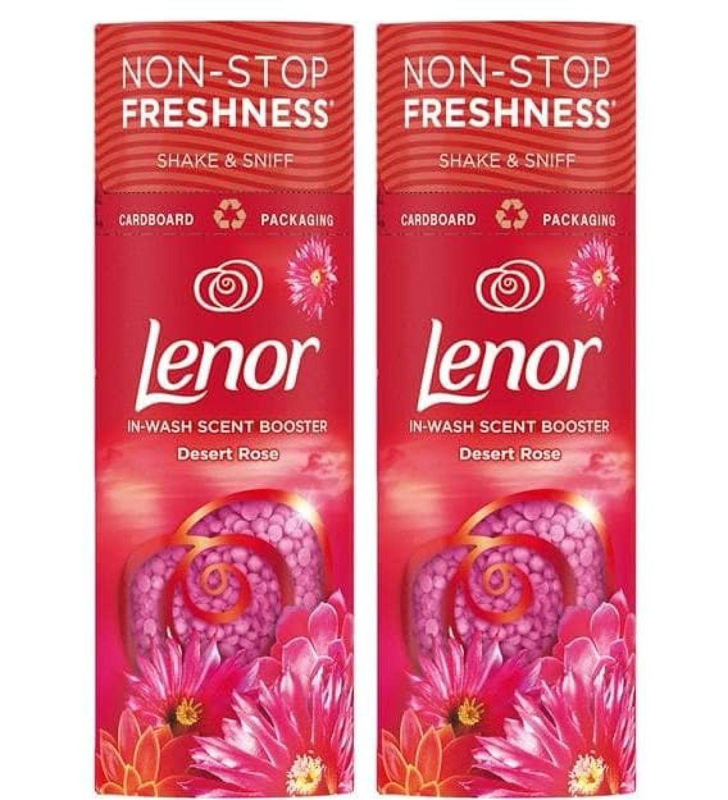 Lenor in-Wash Scent Booster Beads Desert Rose Scent 2Pk x 176gr - Buy Online on GoSupps.com