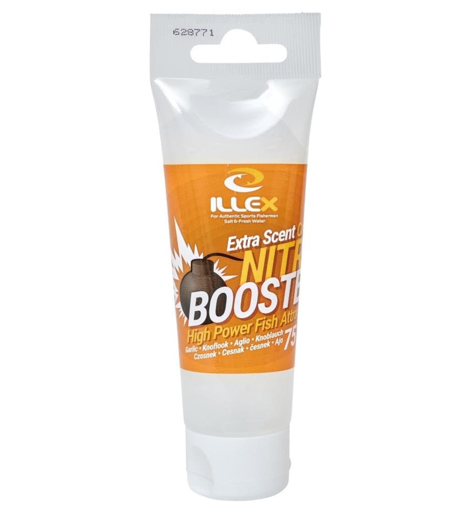 Illex Attractant Nitro Booster Garlic Cream White - 75 ml - 43324