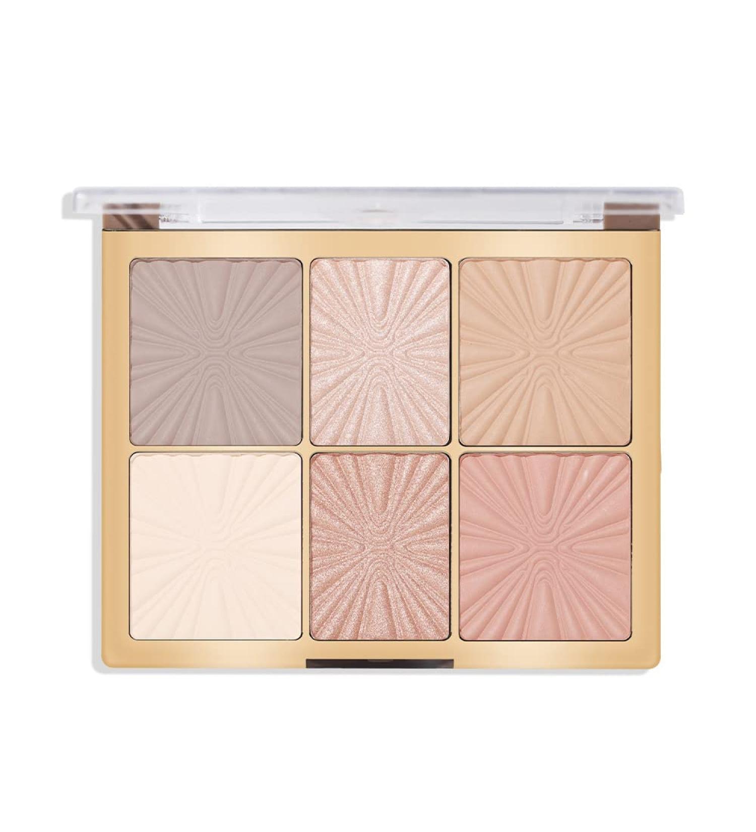 Mysense 6 Colors Contour Highlighter Blush Palette - Silky Smooth Face Blusher & Bronzer Kit - Buy Online on GoSupps.com