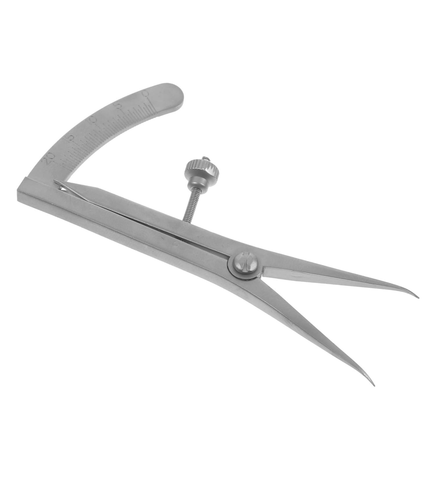 Orbital Measuring Device: Stainless Steel Caliper for Double Eyelid Surgery & Microblading | Eyebrow Ruler Tool - Buy Online on GoSupps.com