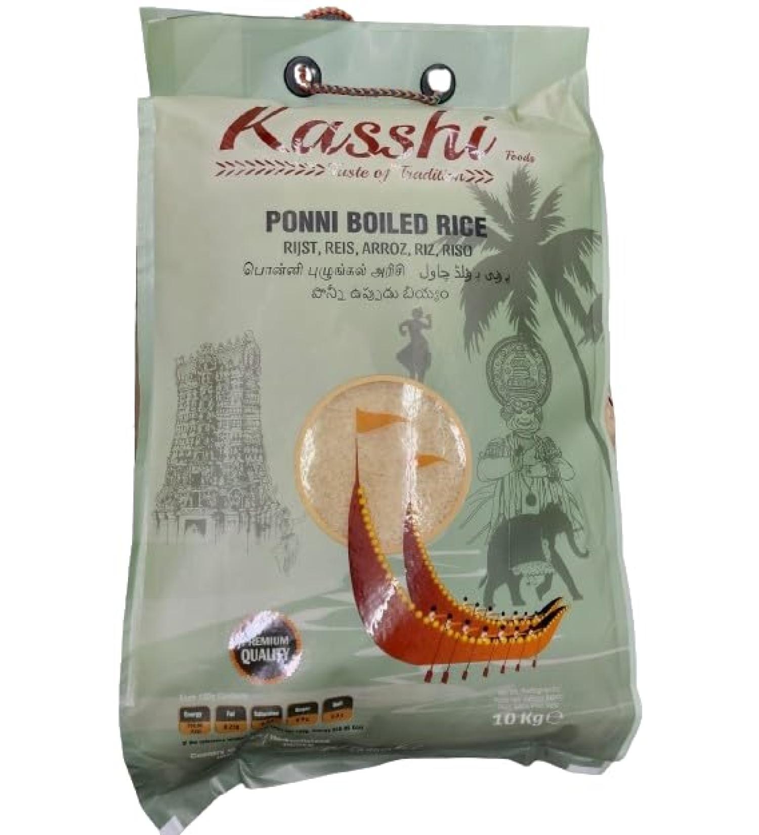 Seelans superstore | Kasshi Thanjavur Ponni Boiled Rice 10KG| Thannjavur Ponni| Indian Origin
