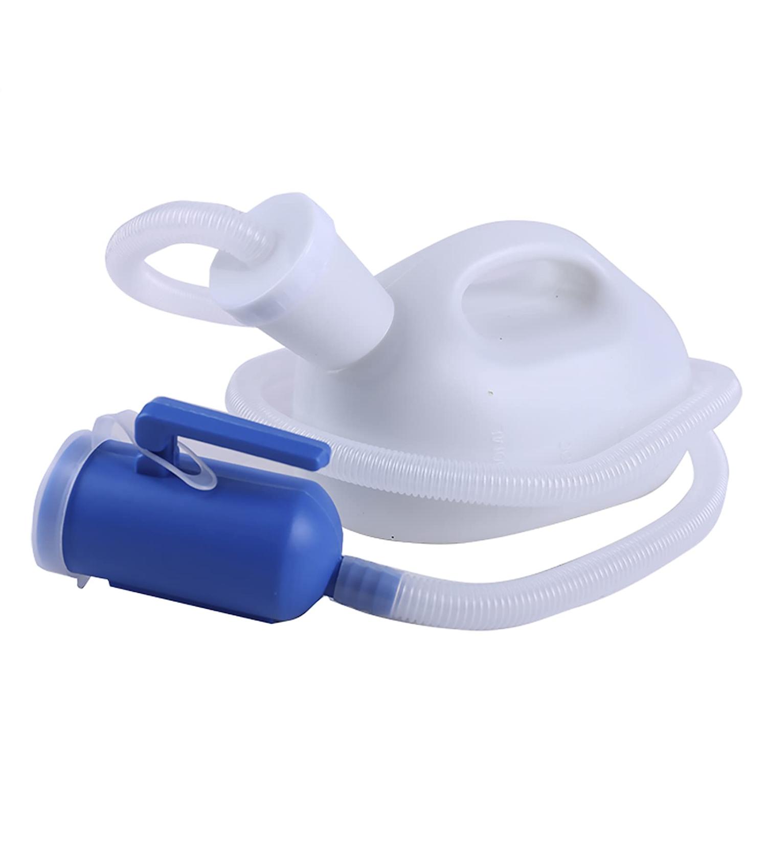Men's Urinal with Hand held Portable Urine Cup Home with Comfort Urinals for Men Upgraded Thick Urine Bottles for Men(White) - Buy Online on GoSupps.com