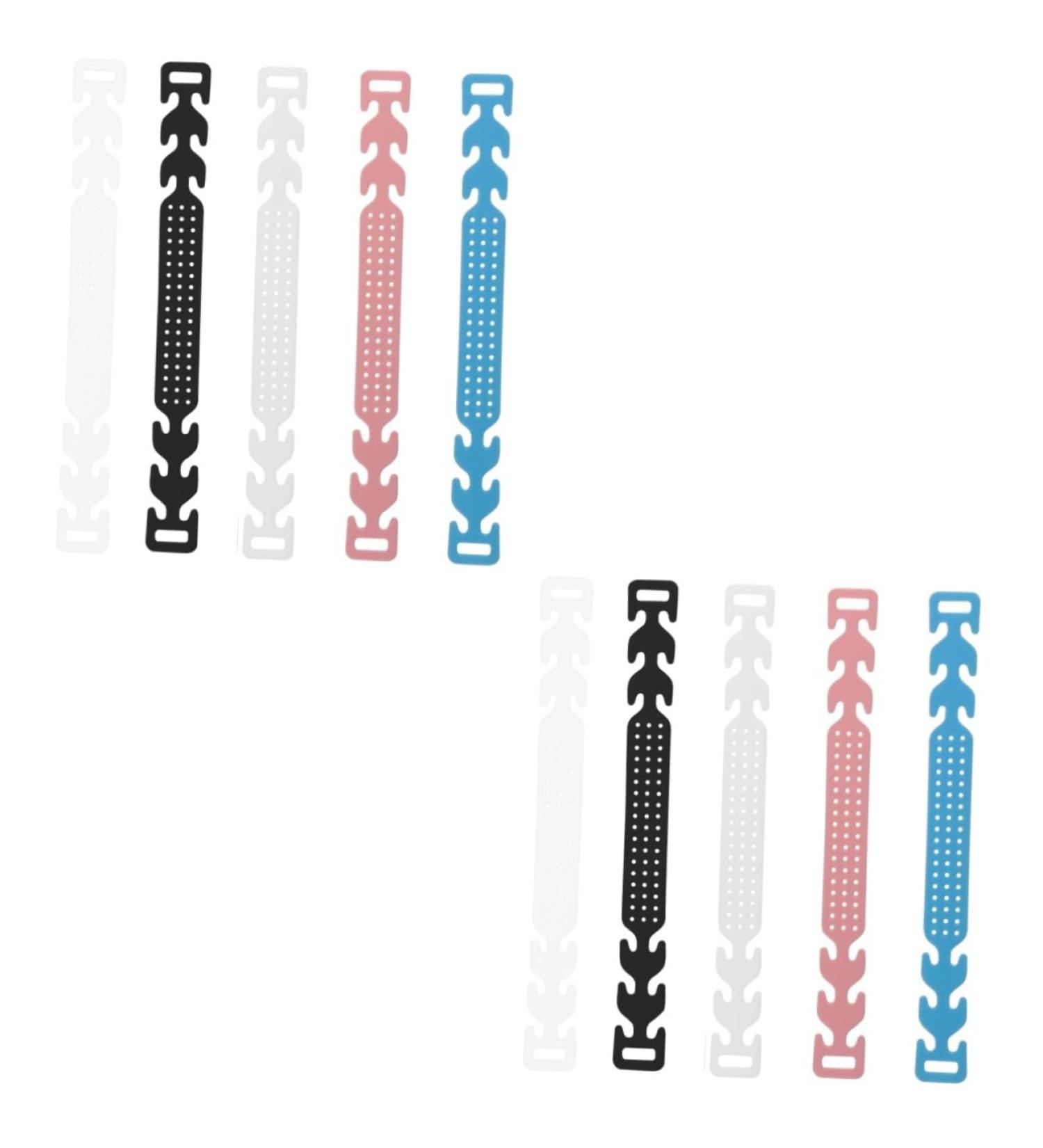 Clispeed 10-Piece Reusable Silicone Ear Buckle Extensions & Face Cover Adjustments | International Shipping - Buy Online on GoSupps.com