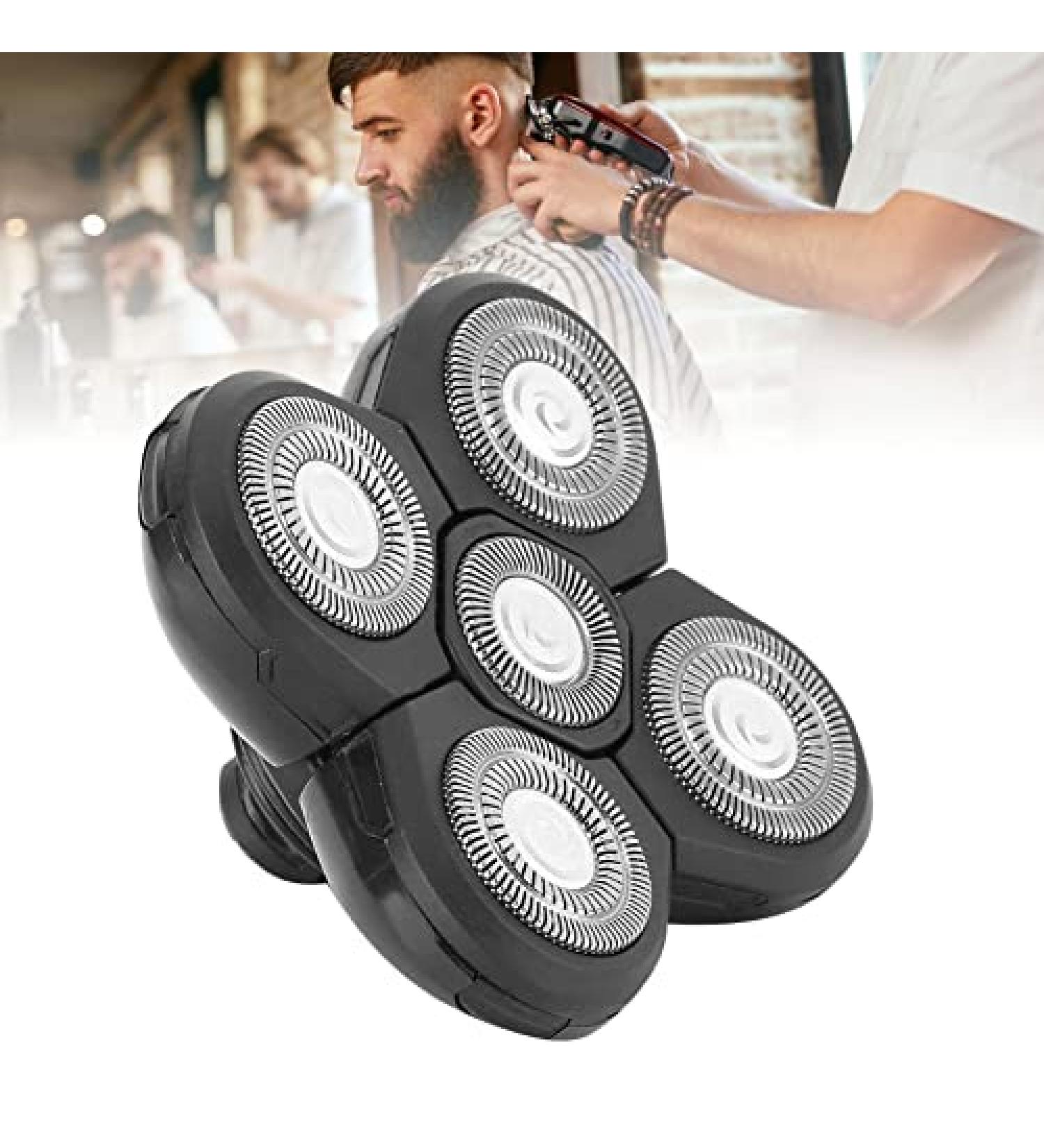 5 Blade Head Shaver Replacement for Men - Electric Beard Shaver Accessory & Grooming Kit - Buy Online on GoSupps.com