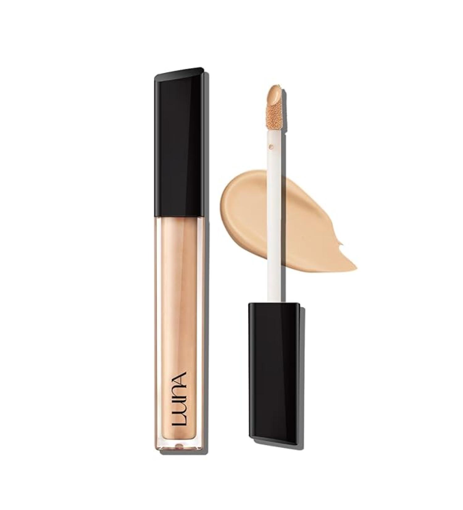 LUNA Long-Lasting Tip Concealer Cover-Fit (#04 Sand) Full Coverage  for Under Eye Dark Circles  Fine Lines  Redness & Discoloration  Korean Makeup 0.26 Fl Oz - Buy Online on GoSupps.com