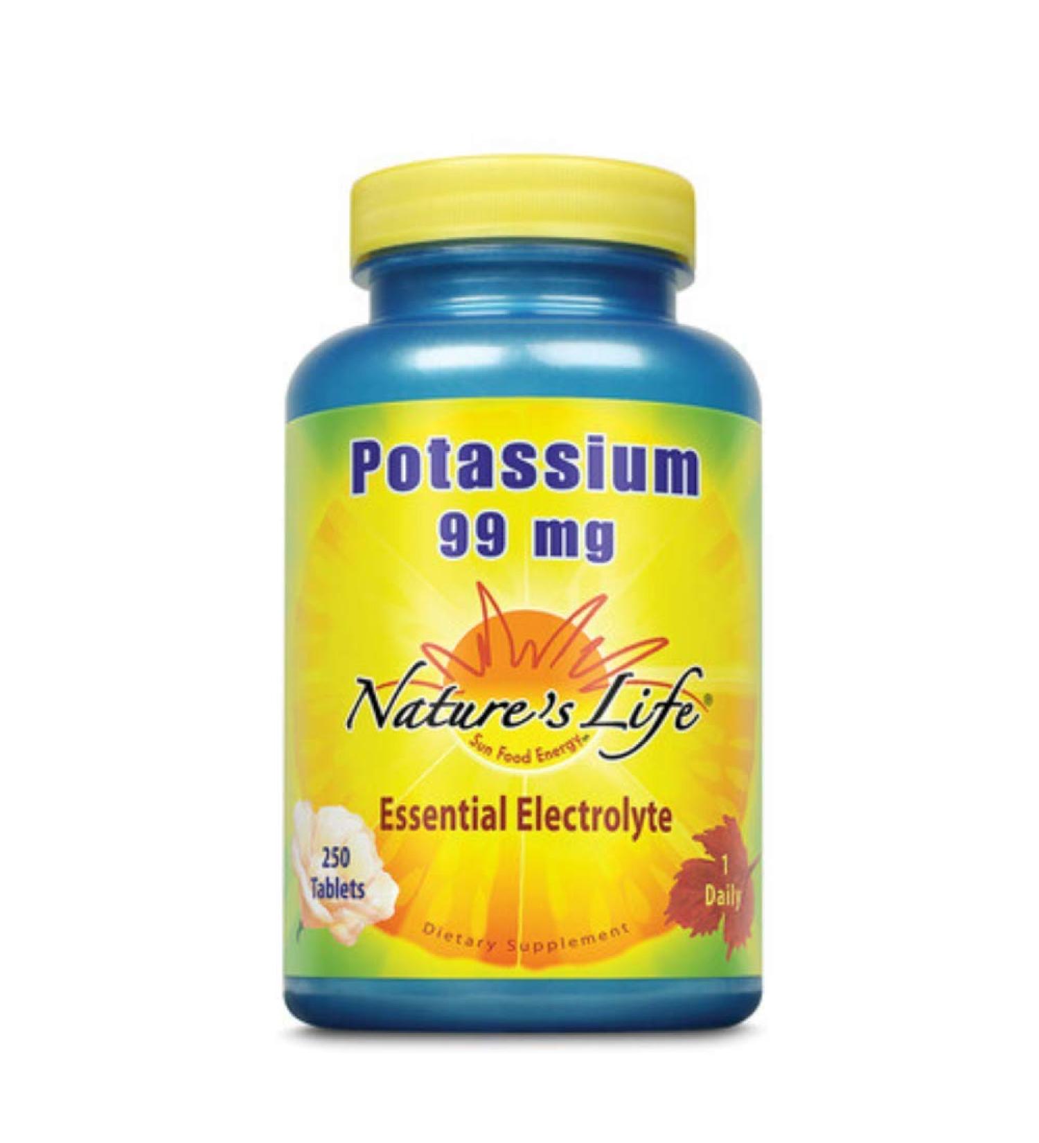 Nature's Life Potassium 99 mg | 250 ct