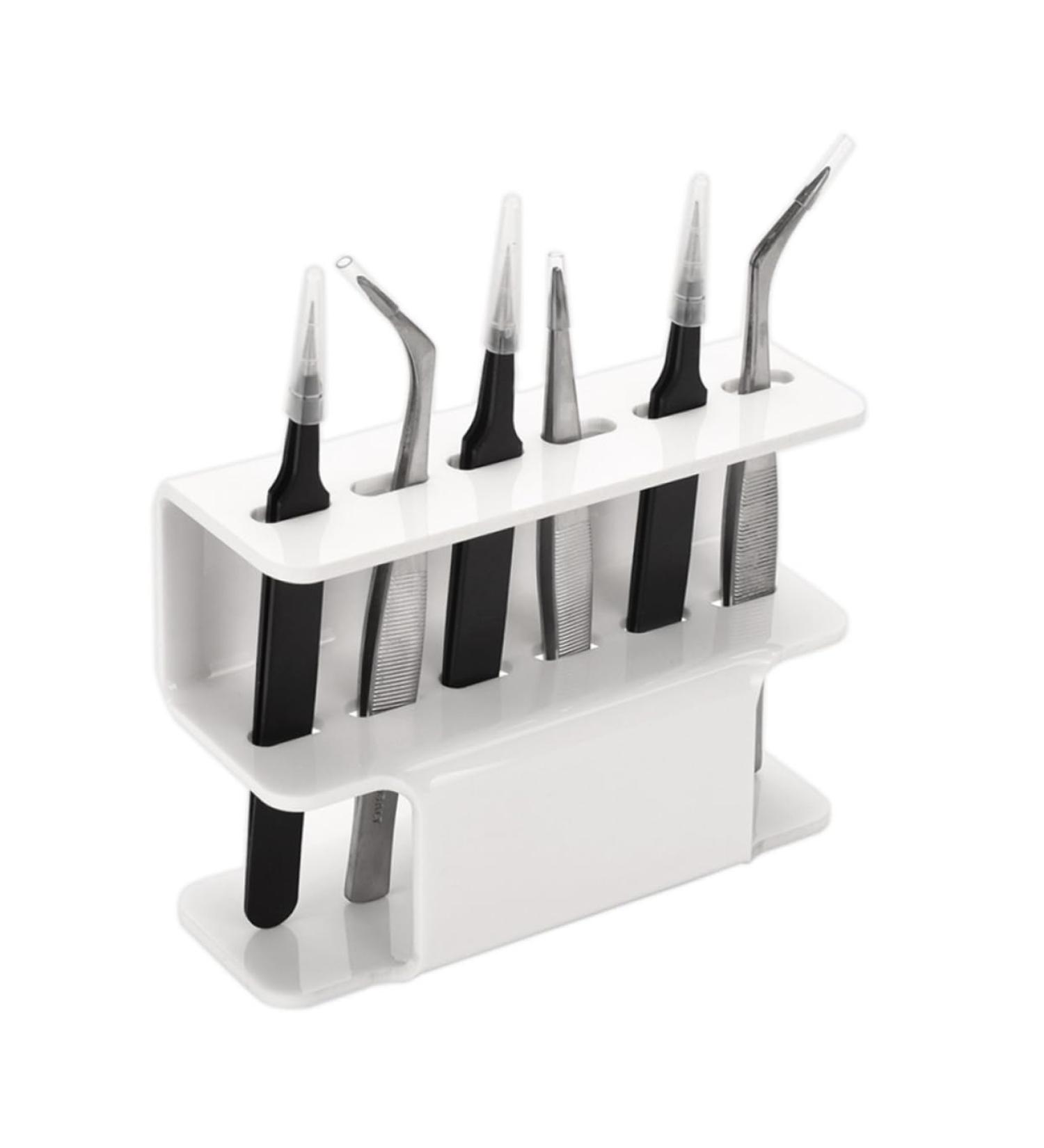 minkissy 1pc Lash Cluster Tweezers Extend White Eyelash Size 1 White - Buy Online on GoSupps.com